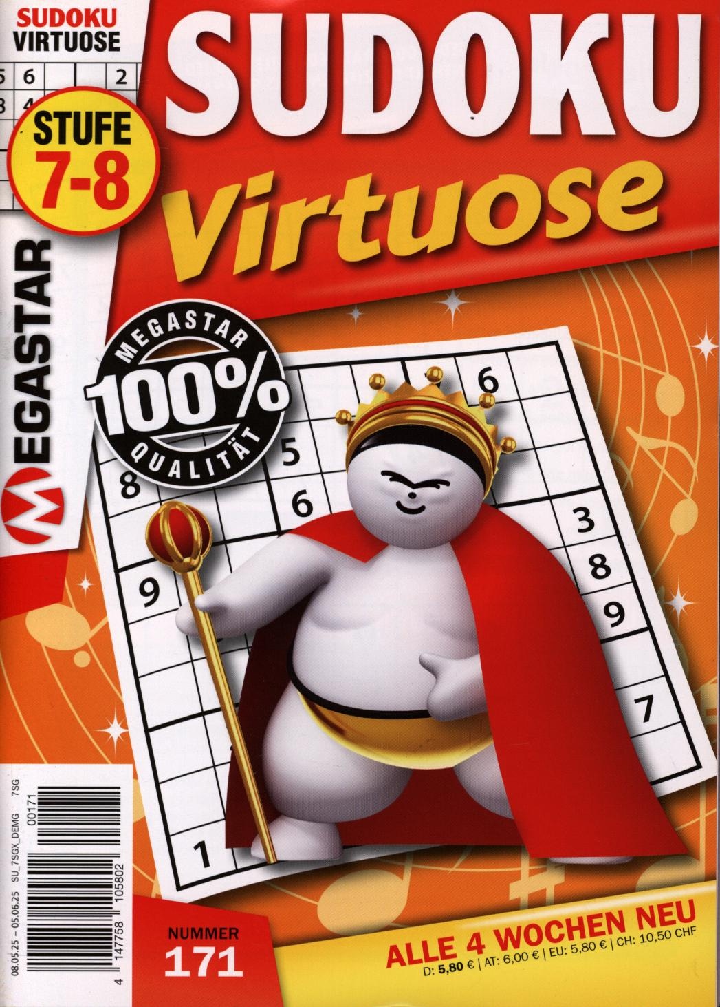 Sudoku Virtuose 171/2025