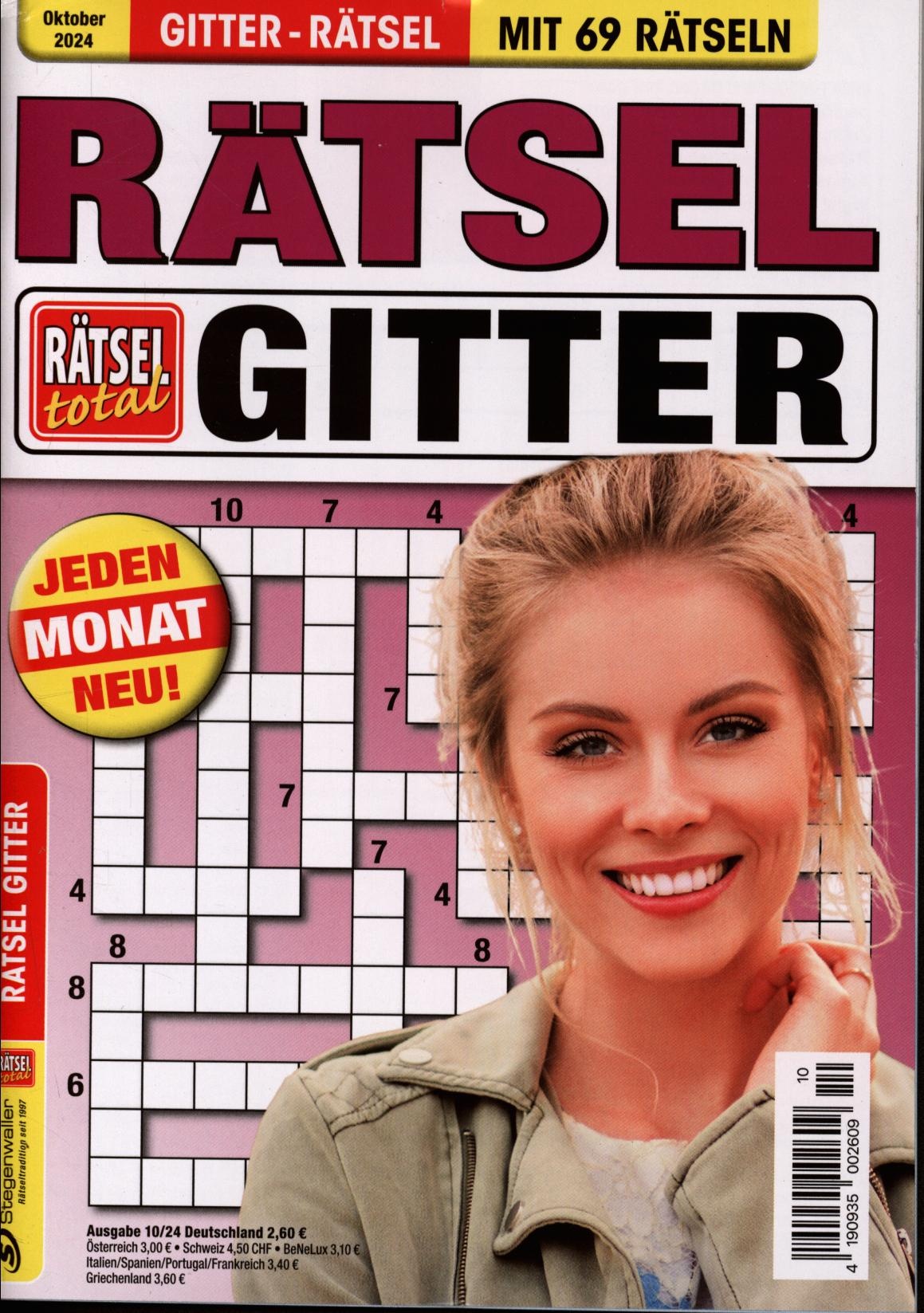 Rätsel total Gitterrätsel 10/2024