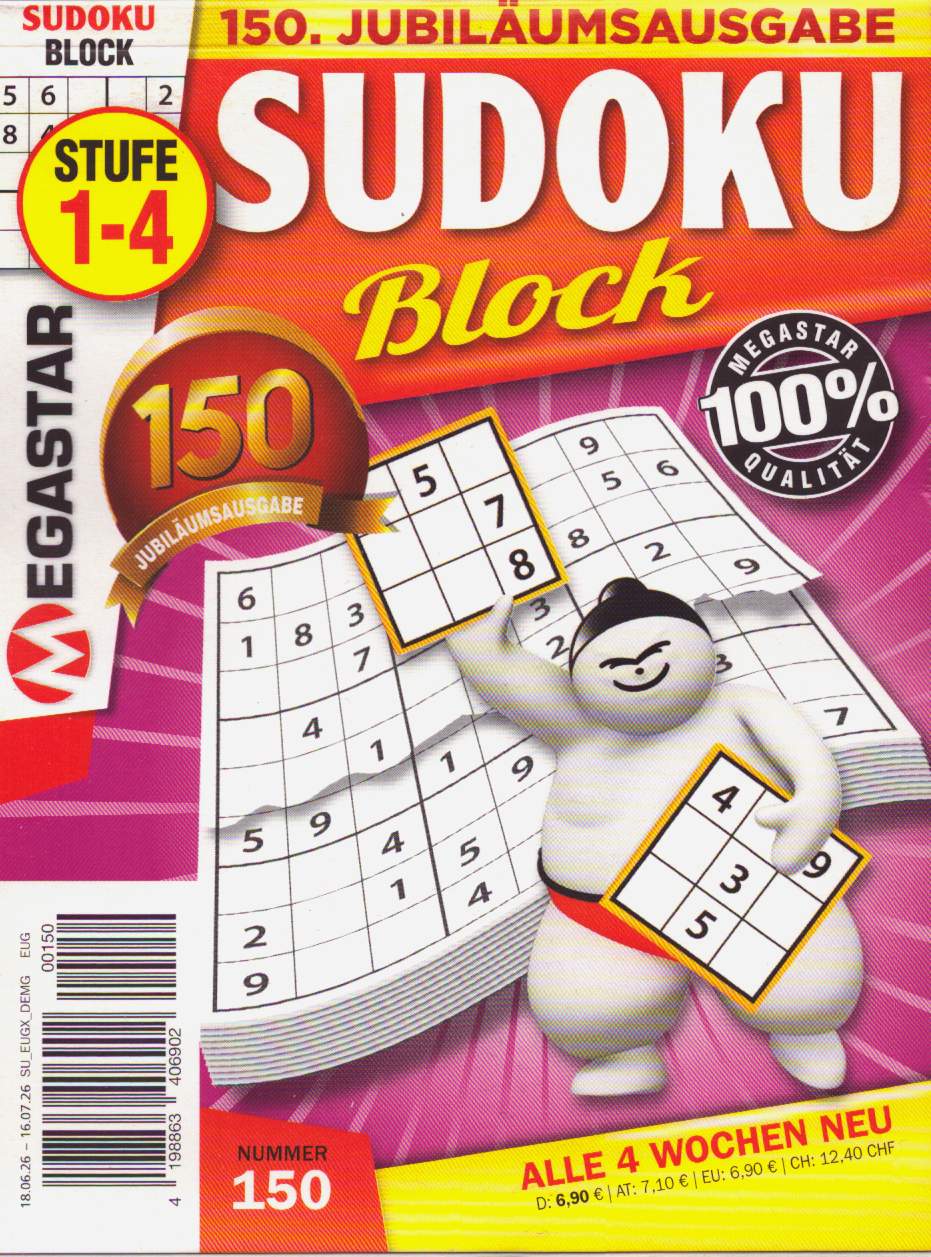 Megastar Sudoku Block 150/2026