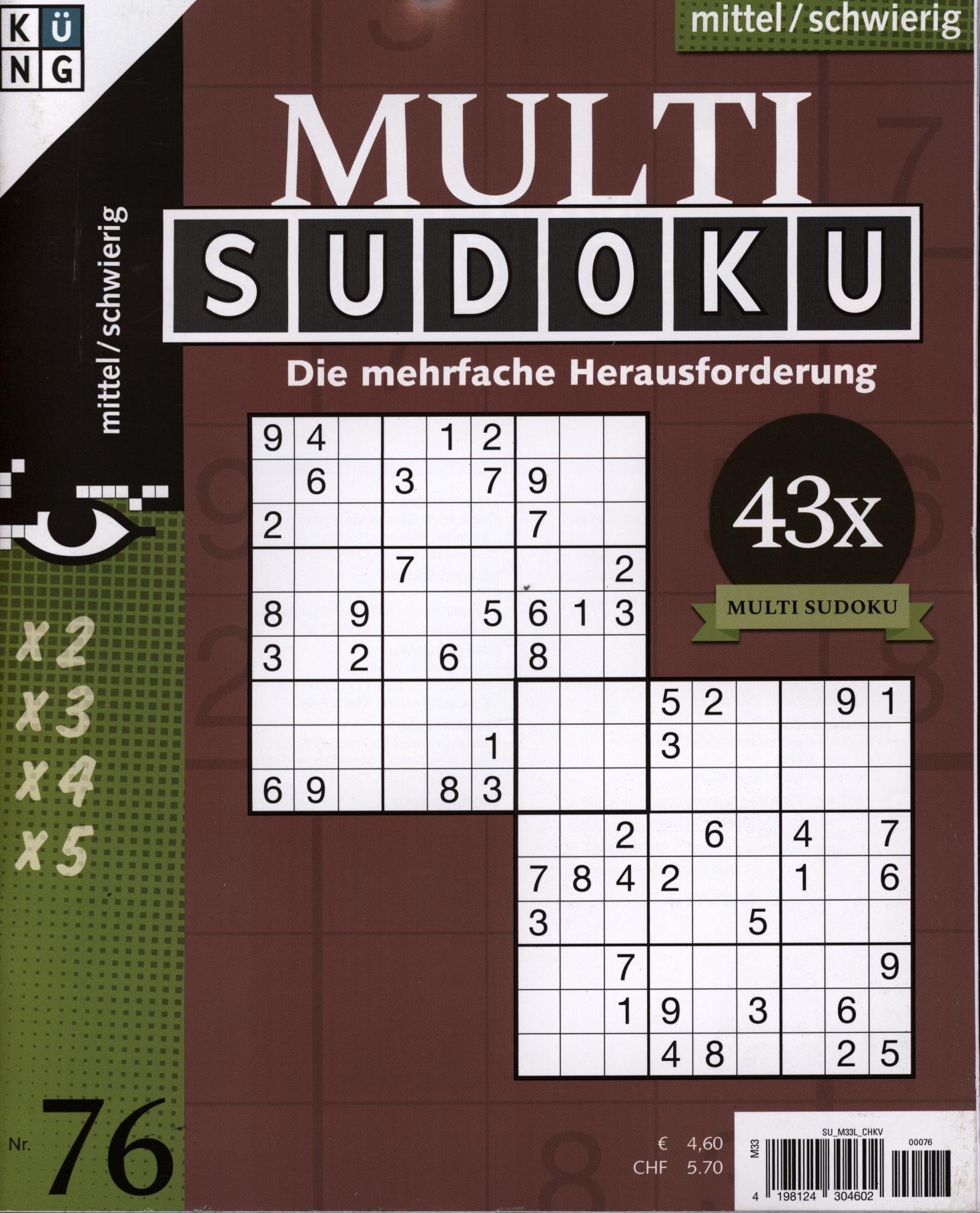Multi Sudoku 76/2026