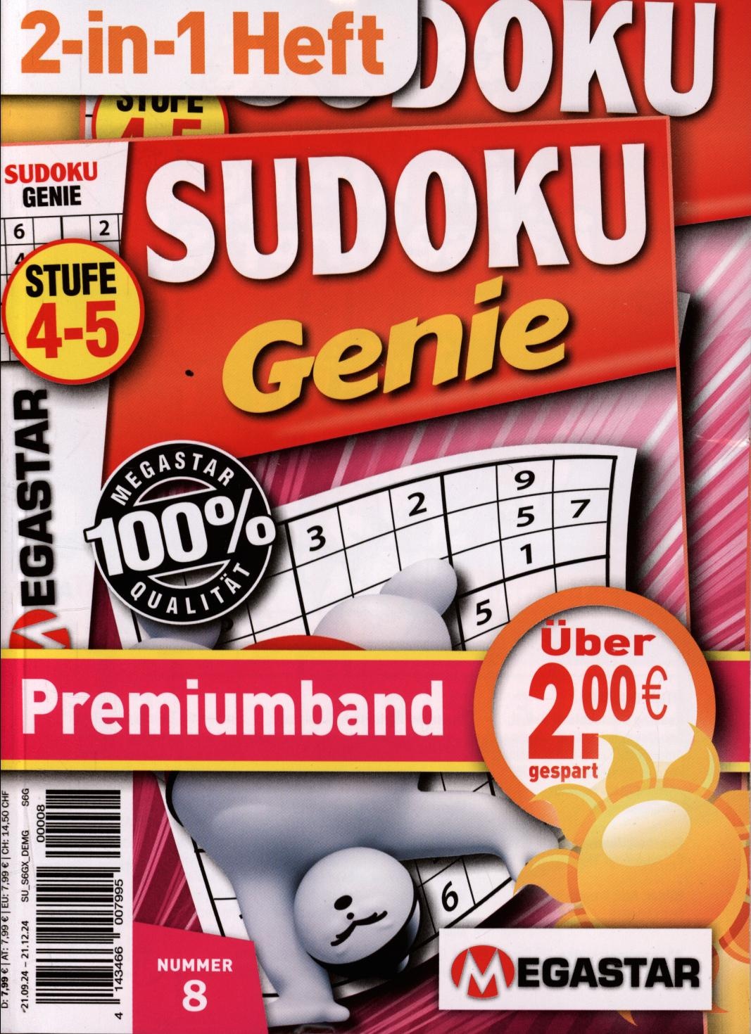 Sudoku Genie Premiumband 8/2024