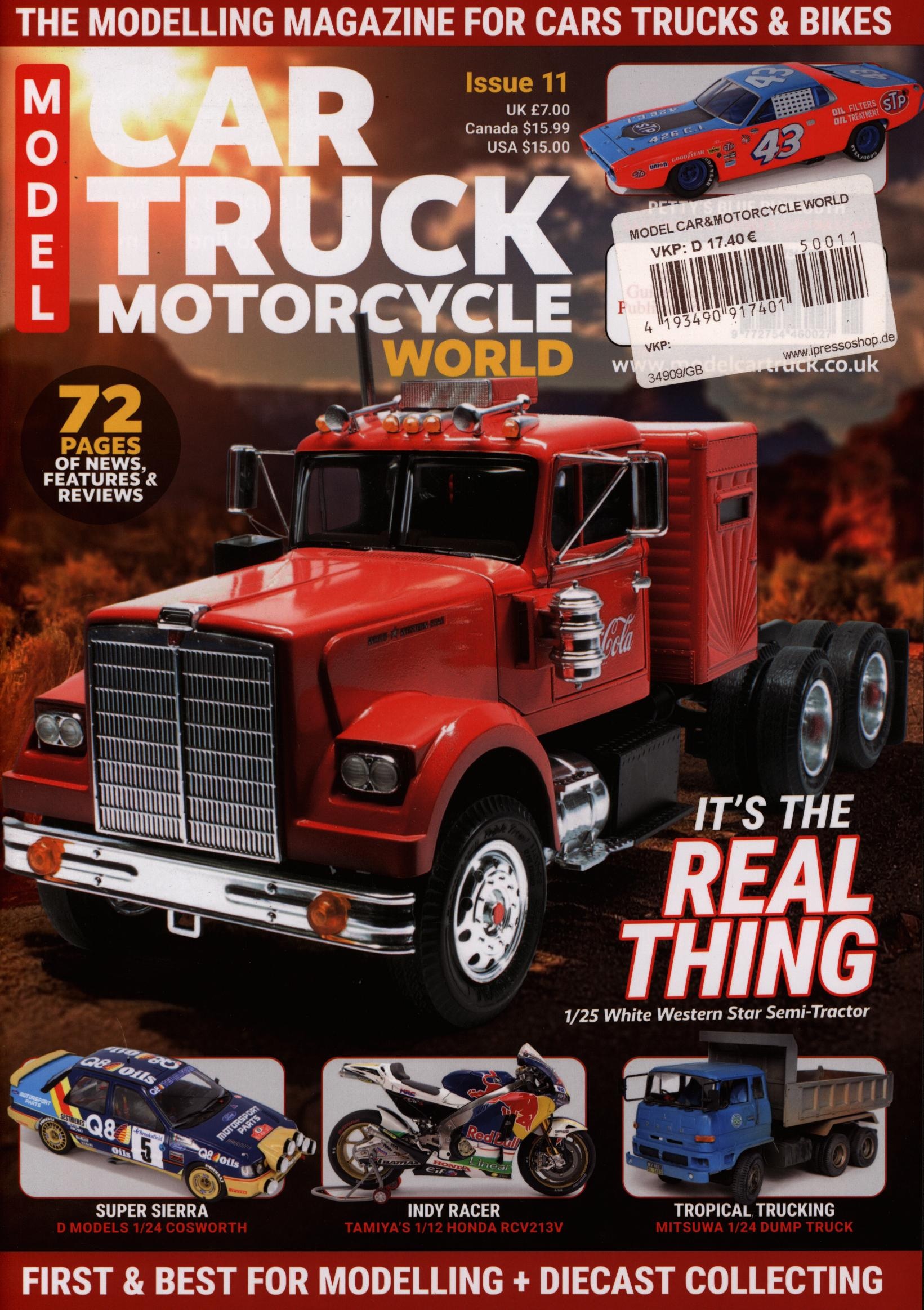 Model Car Truck Motorcycle World 11/2025