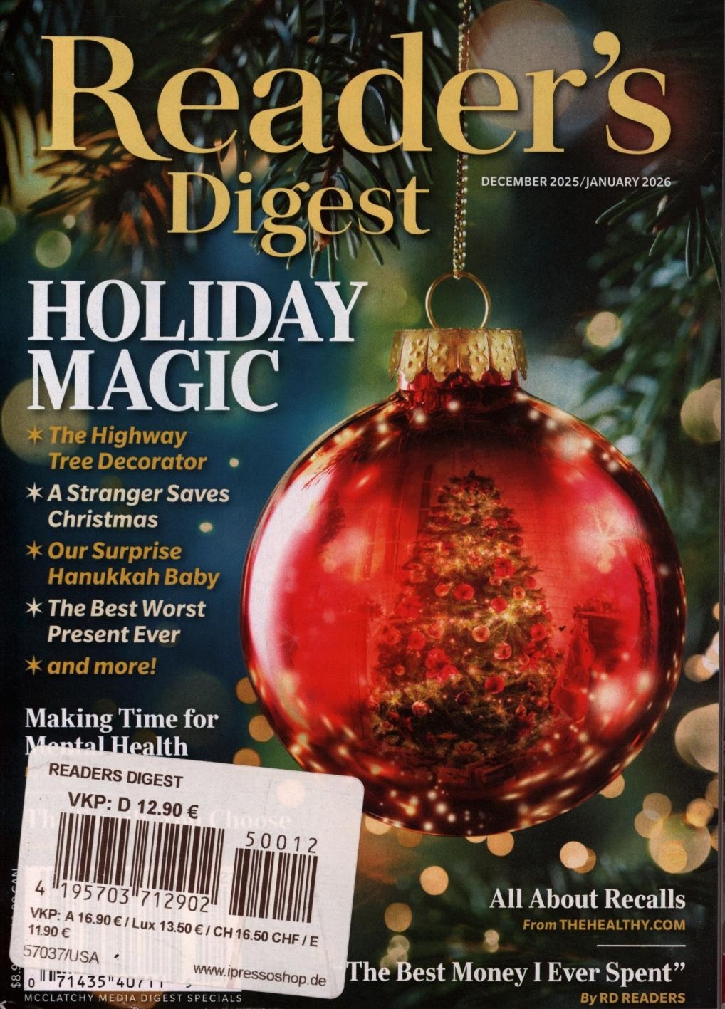 READERS DIGEST 12/2025