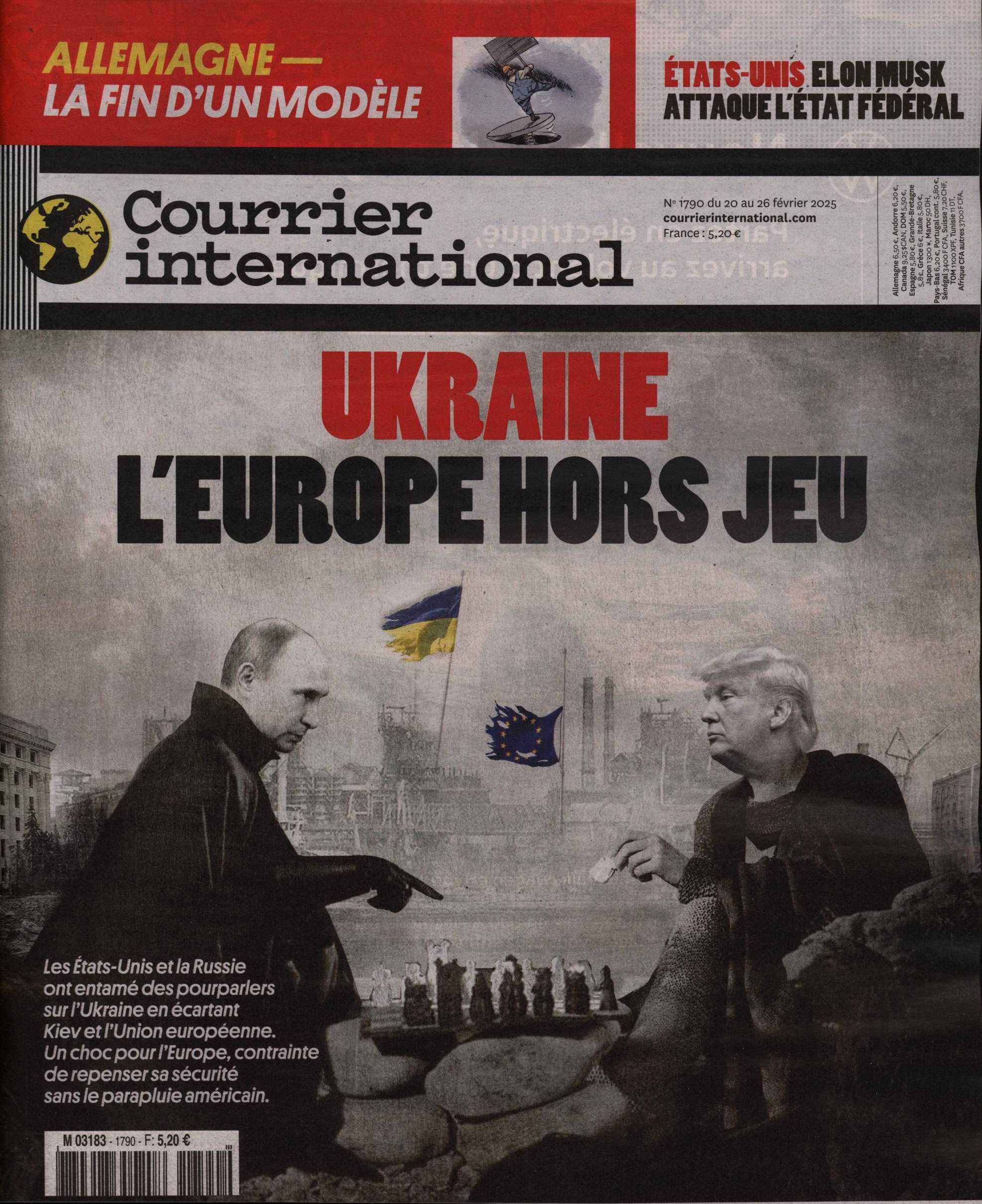 Courrier international 1790/2025