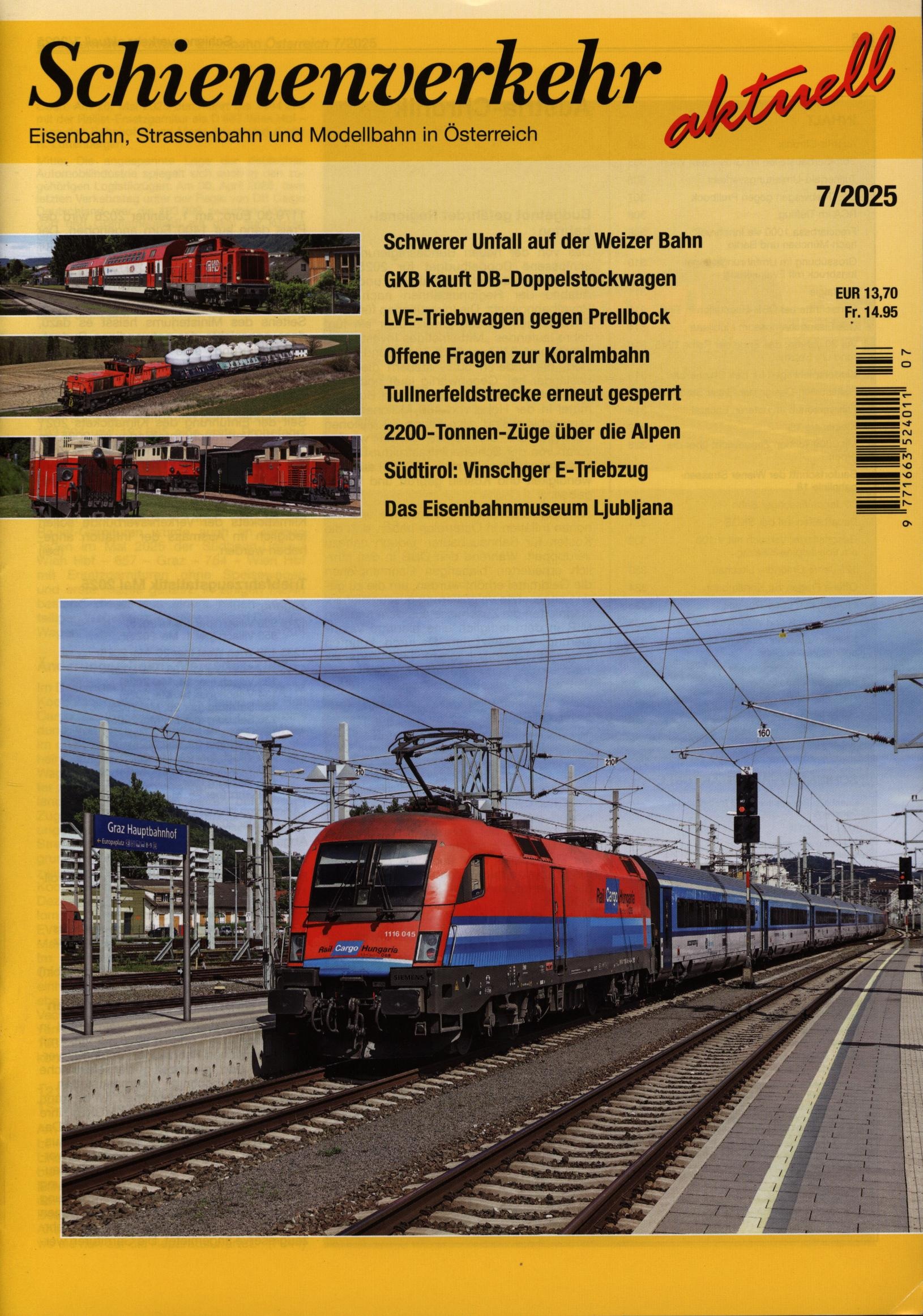 Schienenverkehr aktuell 7/2025
