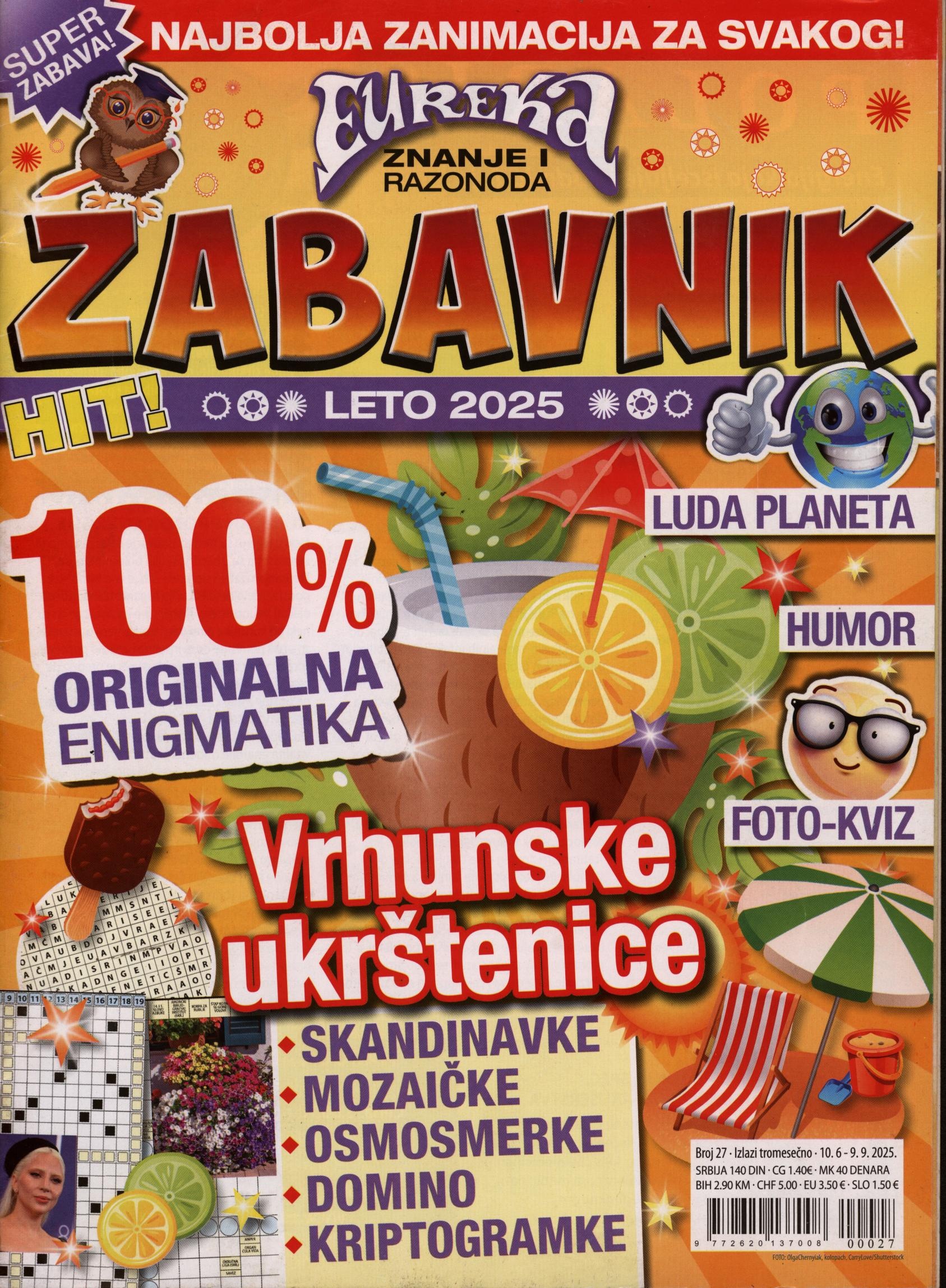 EUREKA ZABAVNIK 27/2025