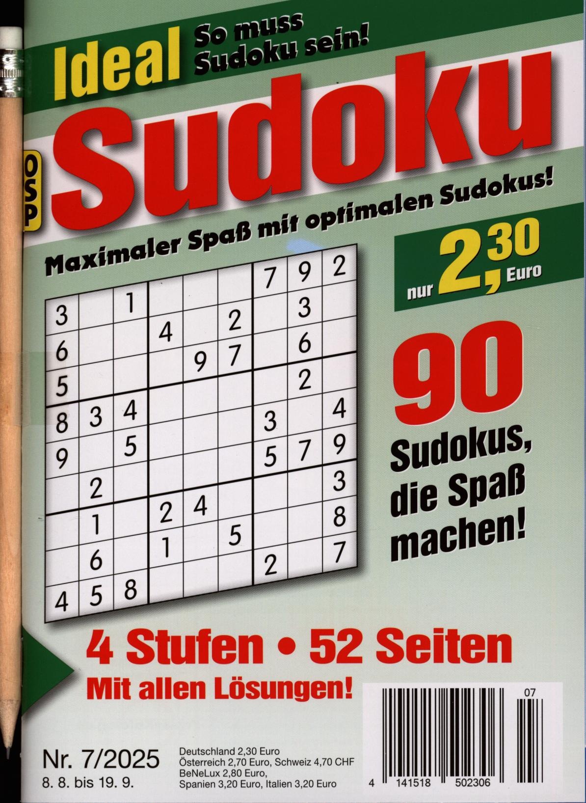 IDEAL SUDOKU 7/2025