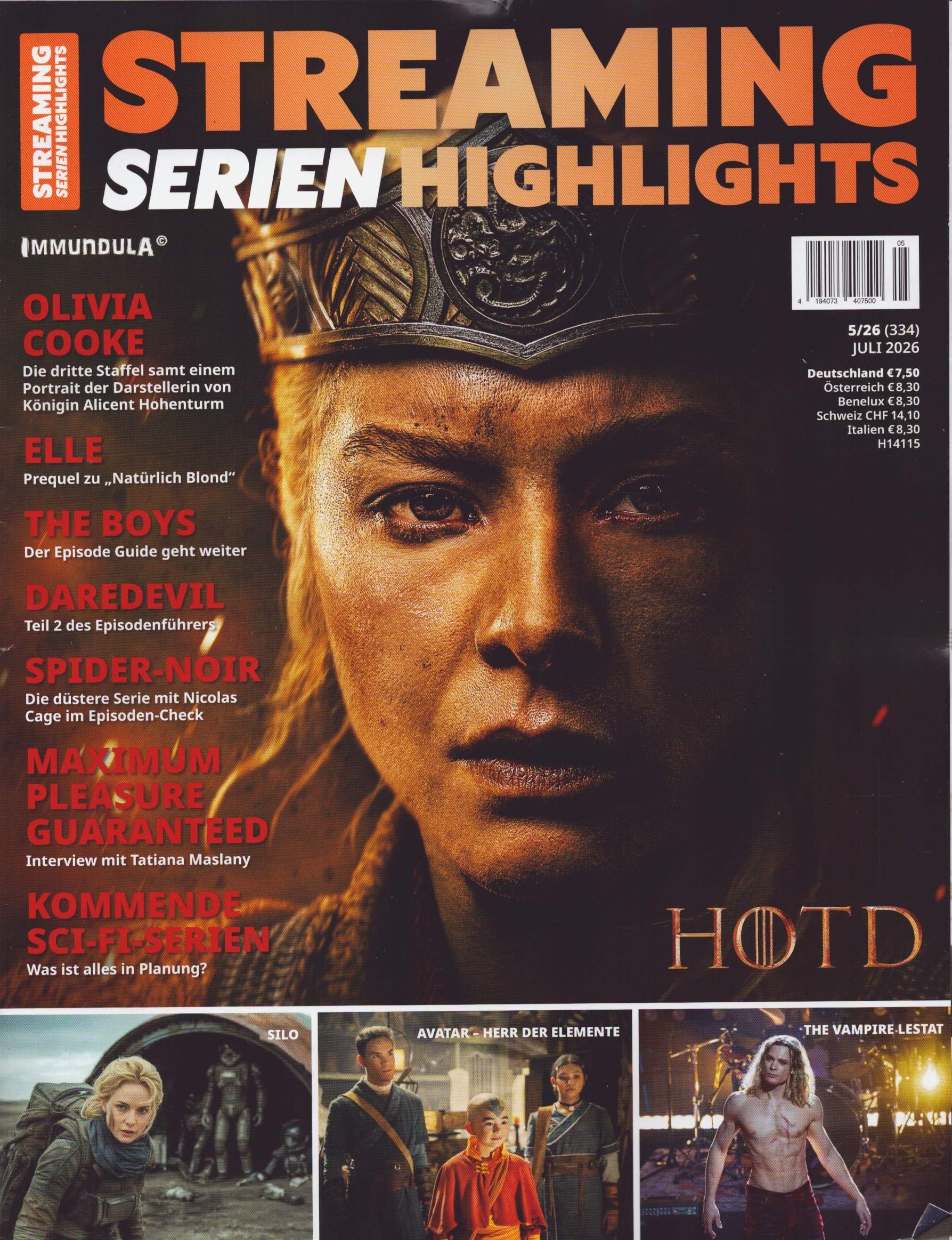 Streaming Serien Highlights 5/2026