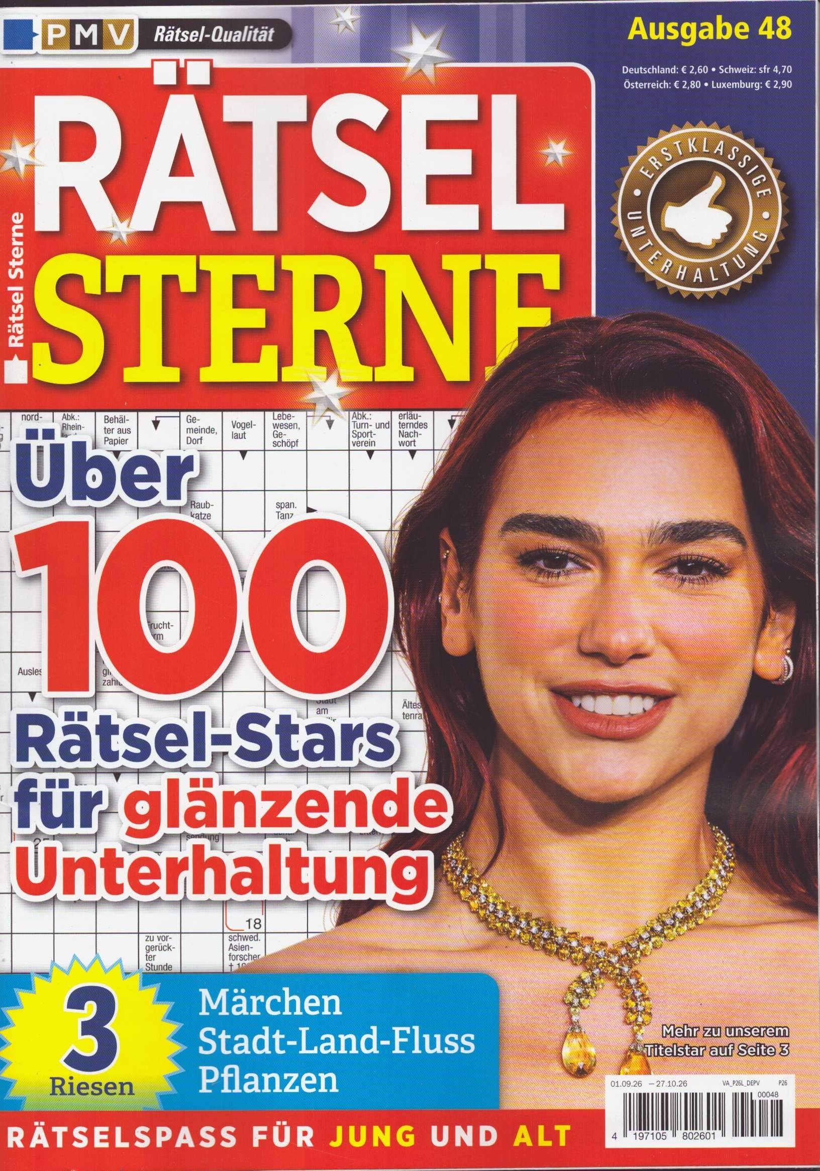 Rätsel Sterne 48/2026