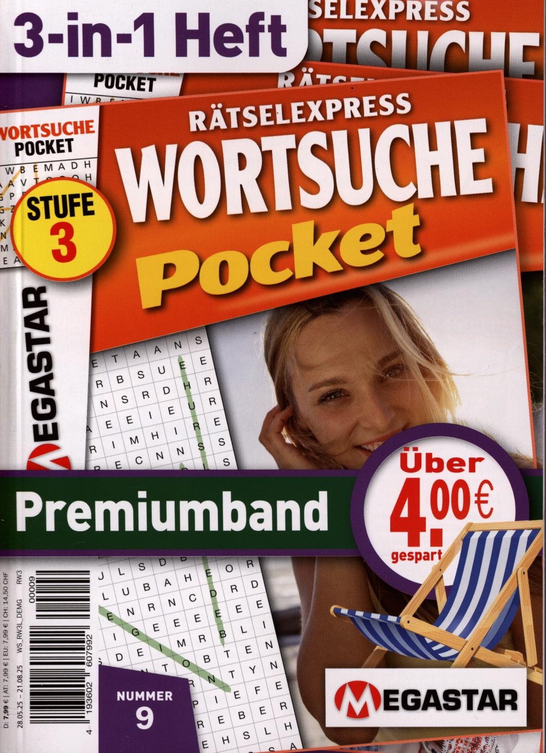 Wortsuche Pocket Premiumband 3 9/2025