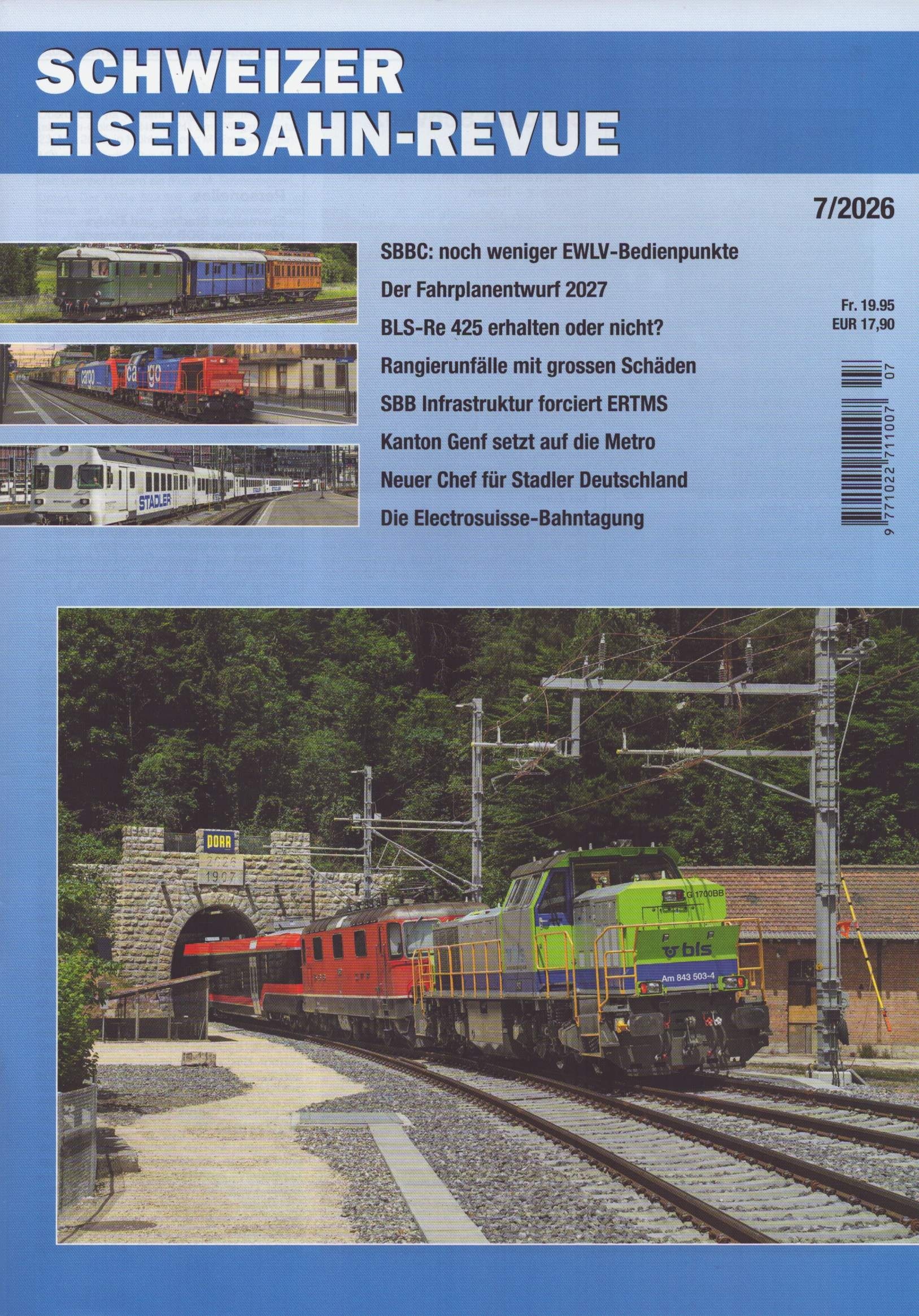 Schweizer Eisenbahn-Revue 7/2026