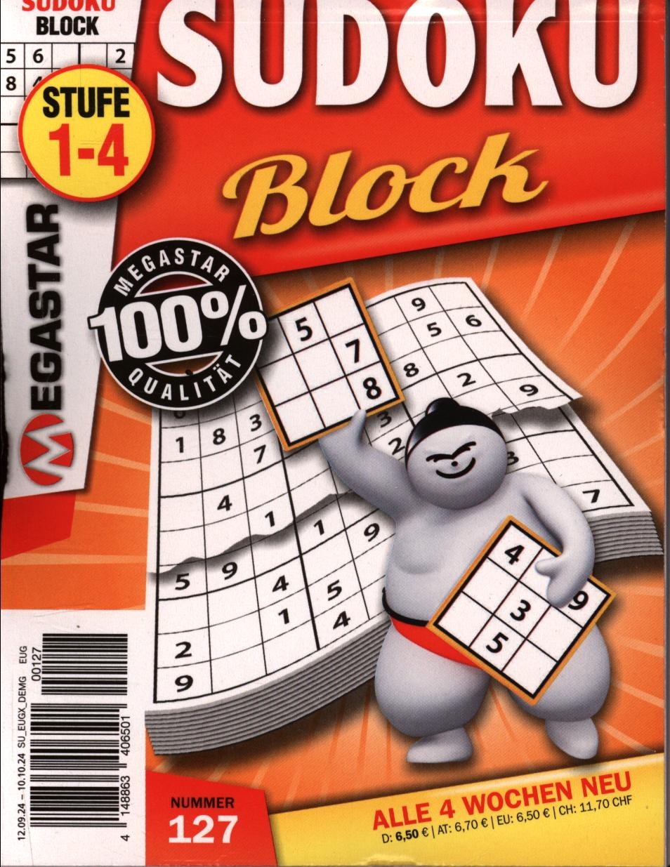 Megastar Sudoku Block 127/2024