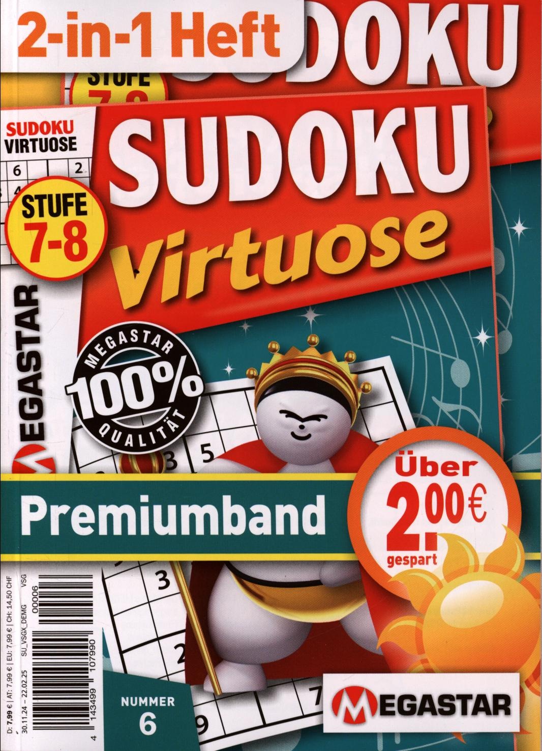 Sudoku Virtuose PB 6/2025