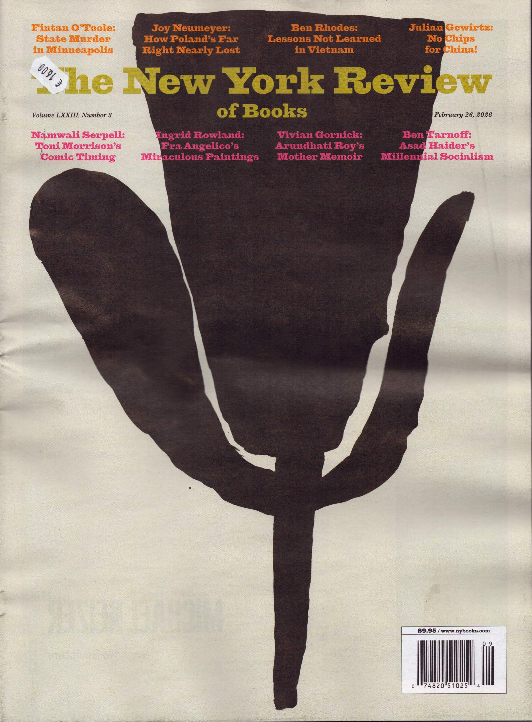 The New York Review of Books 9/2026