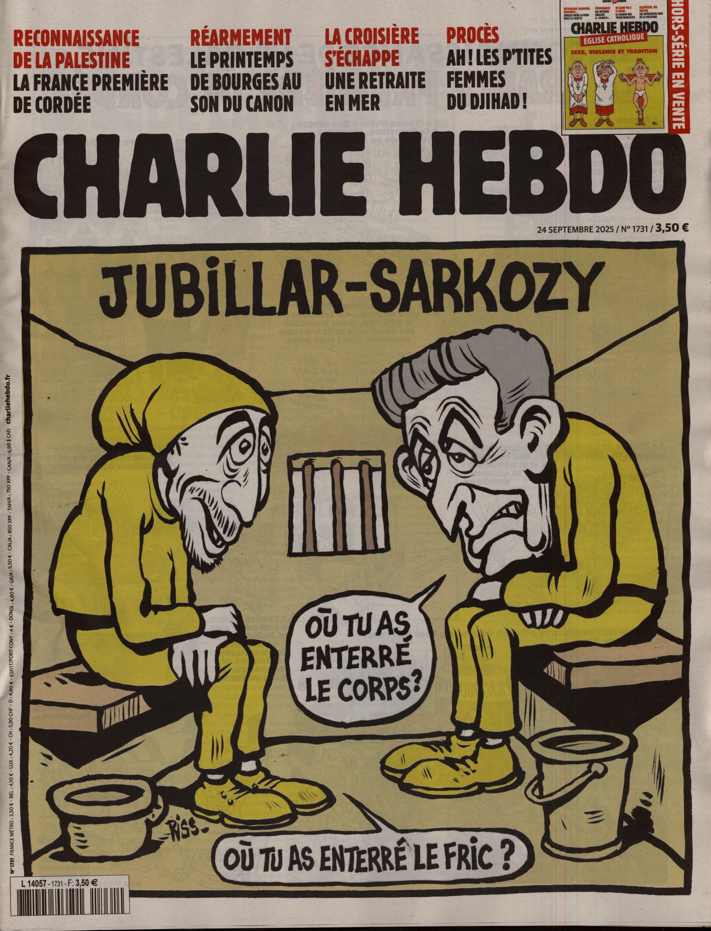 CHARLIE HEBDO 1731/2025