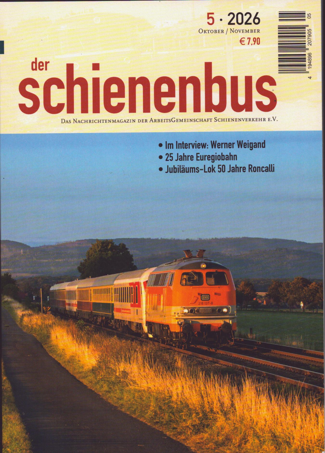 Der Schienenbus 5/2026