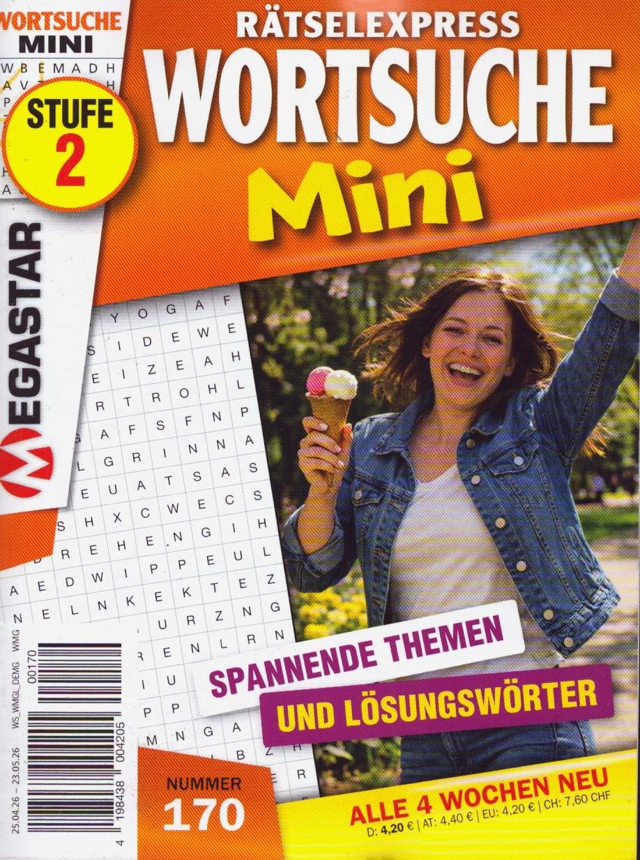 Rätselex. Wortsuche Mini 170/2026