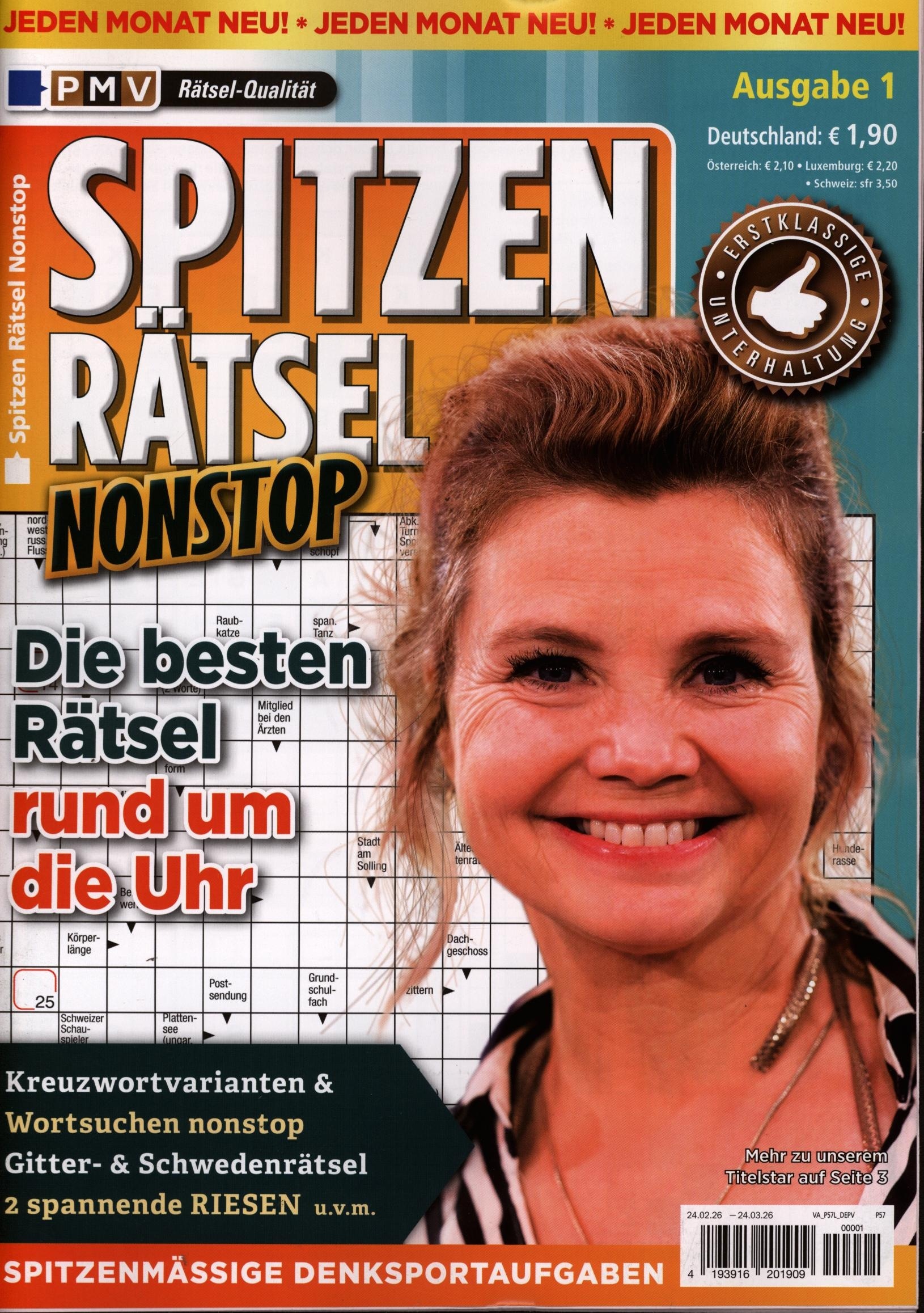 Spitzen Rästel nonstop 1/2026