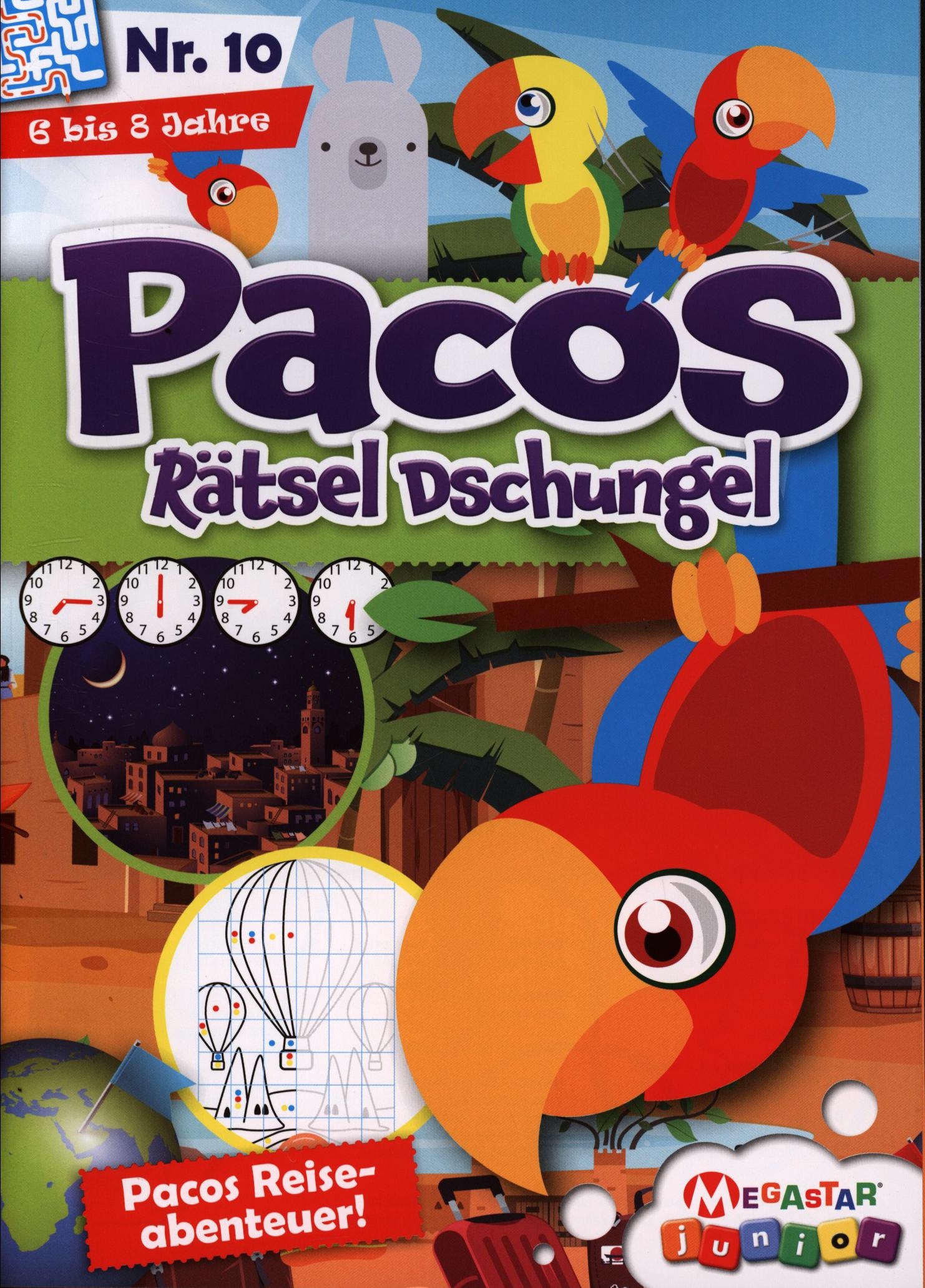 Paco's Rätsel Dschungel 10/2024