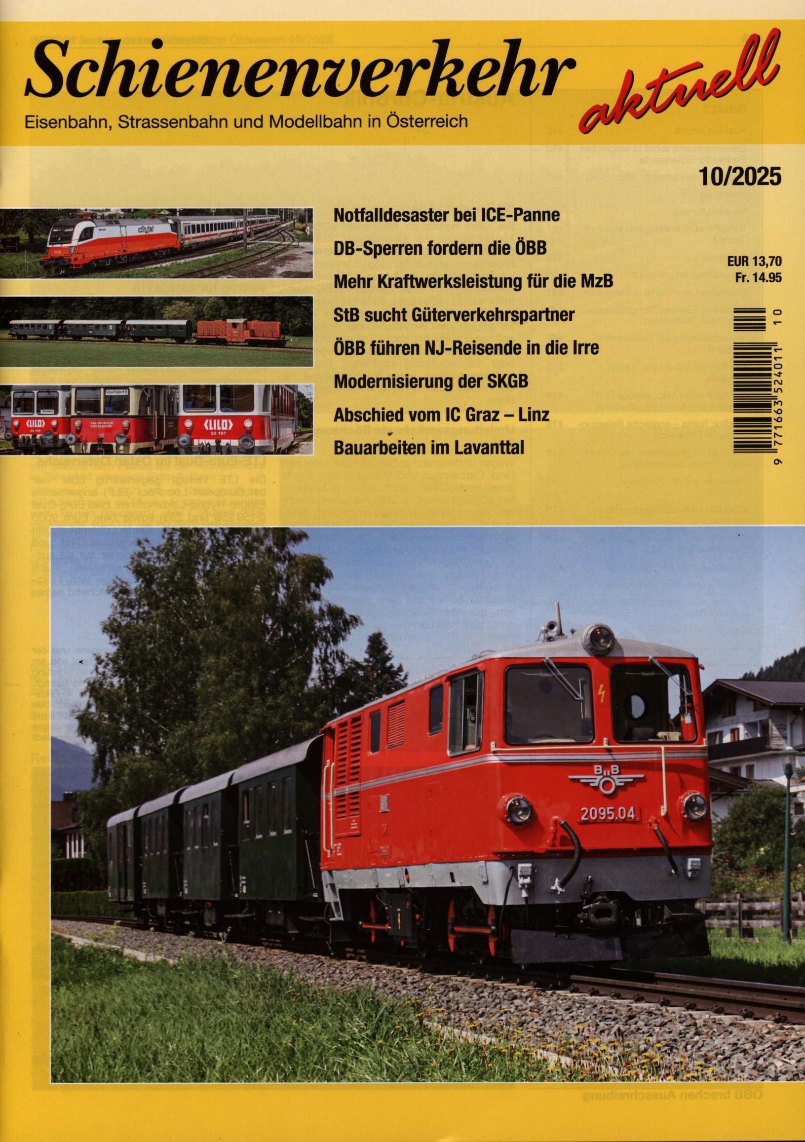 Schienenverkehr aktuell 10/2025