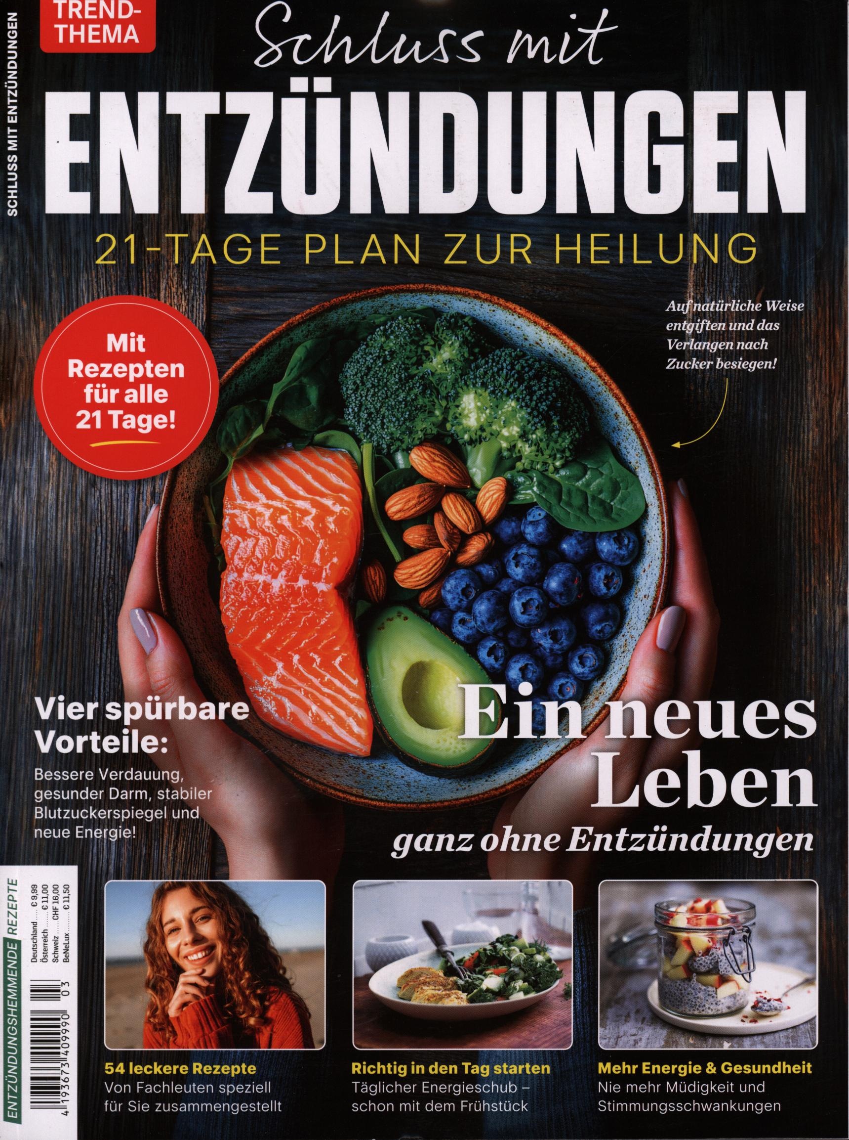 Entzündungshemmende Rezepte 3/2025