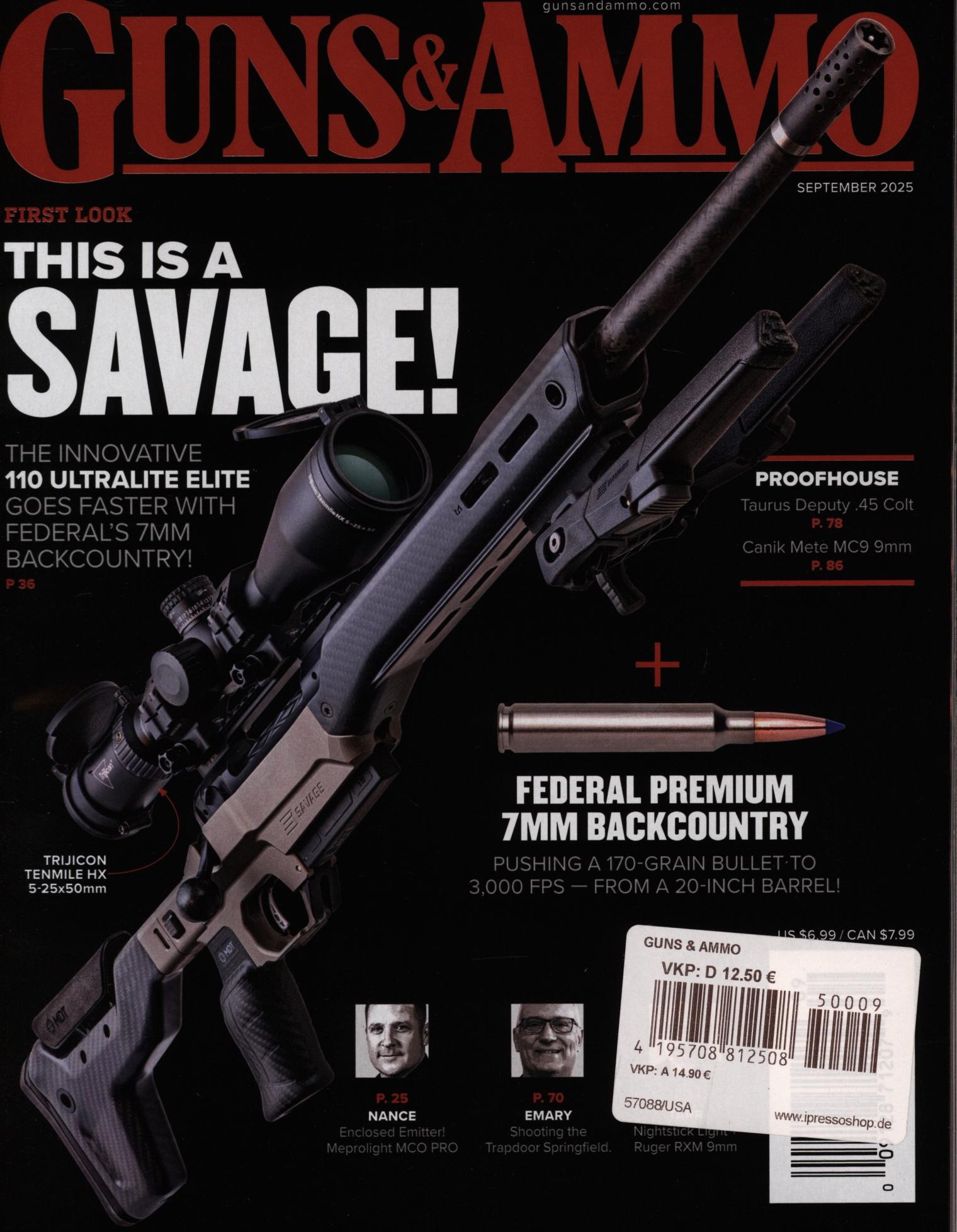 GUNS & AMMO 9/2025