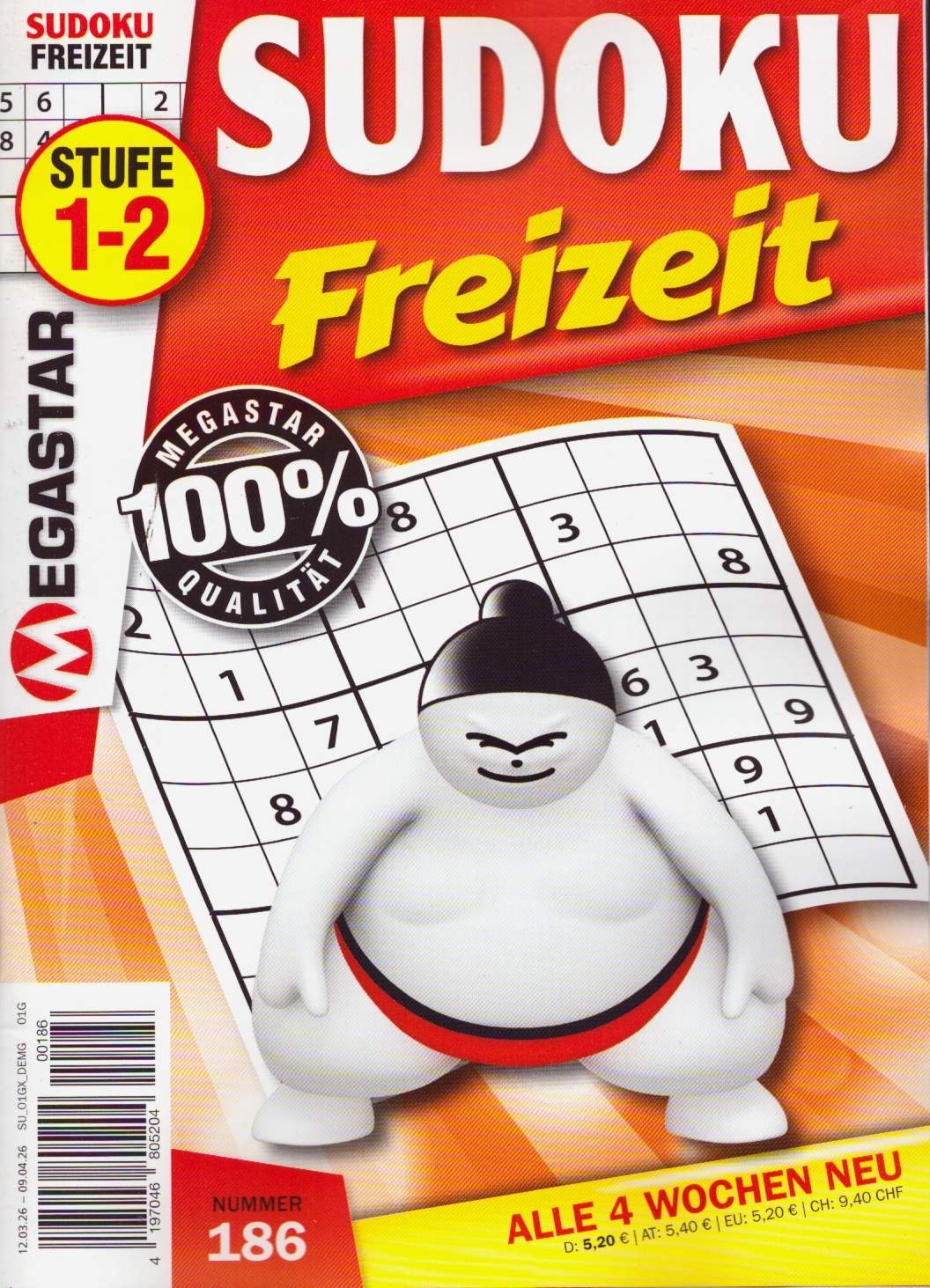Sudoku Freizeit 186/2026