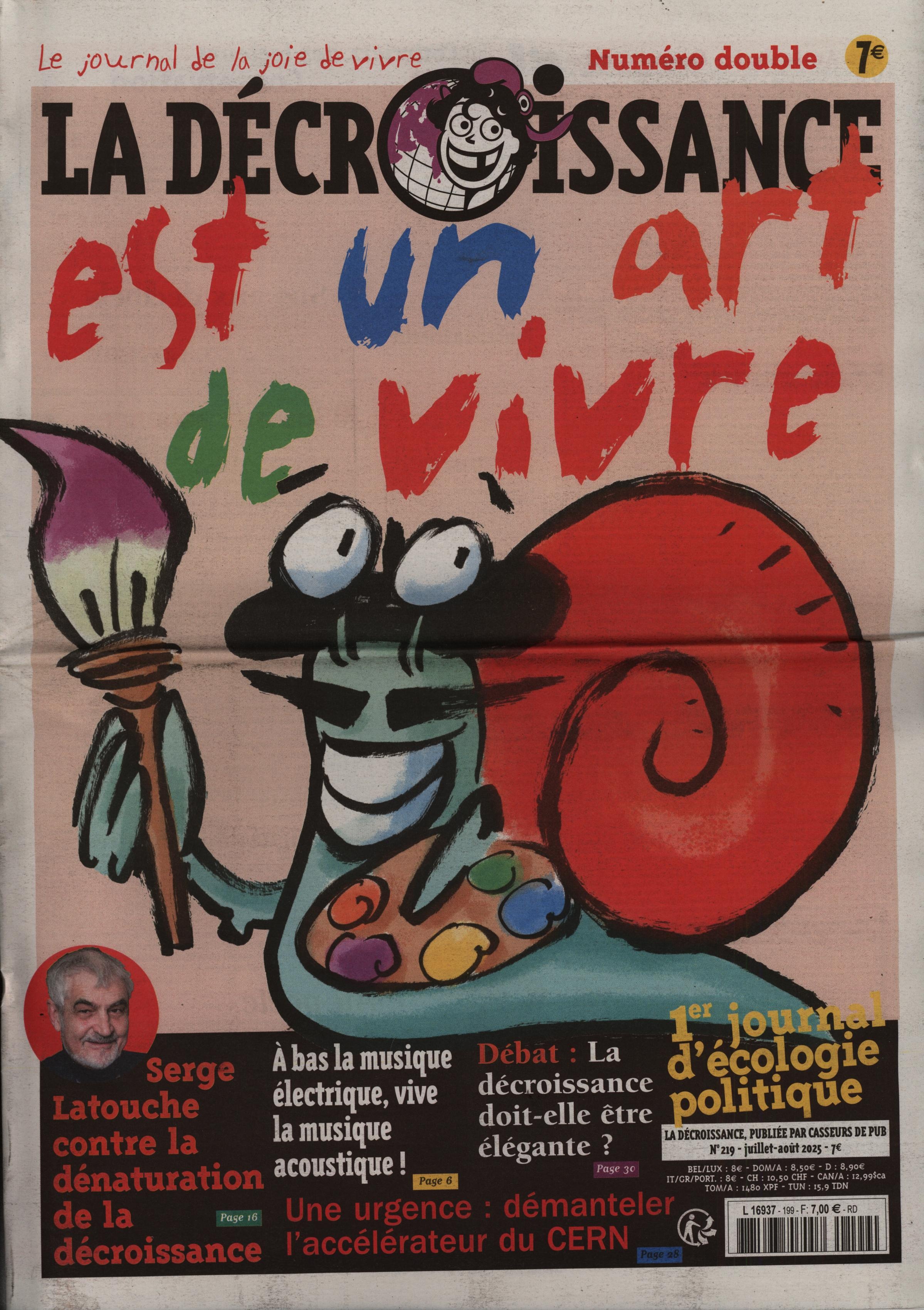LA DÉCROISSANCE 199/2025