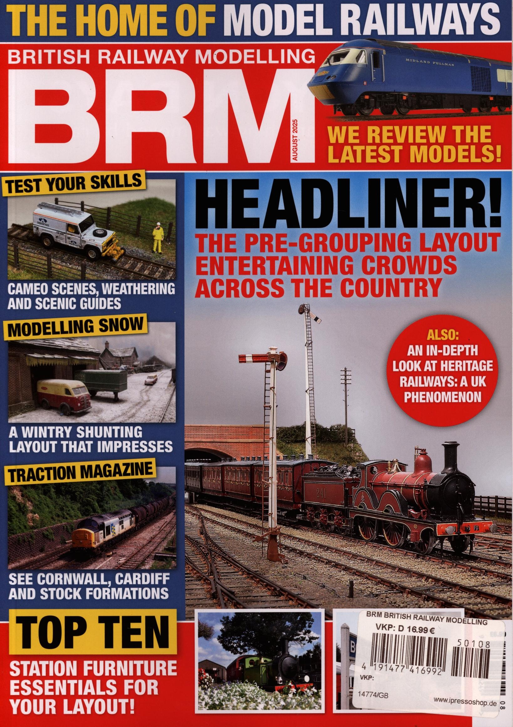 BRM BRITISH RAILWAY MODELLING 108/2025