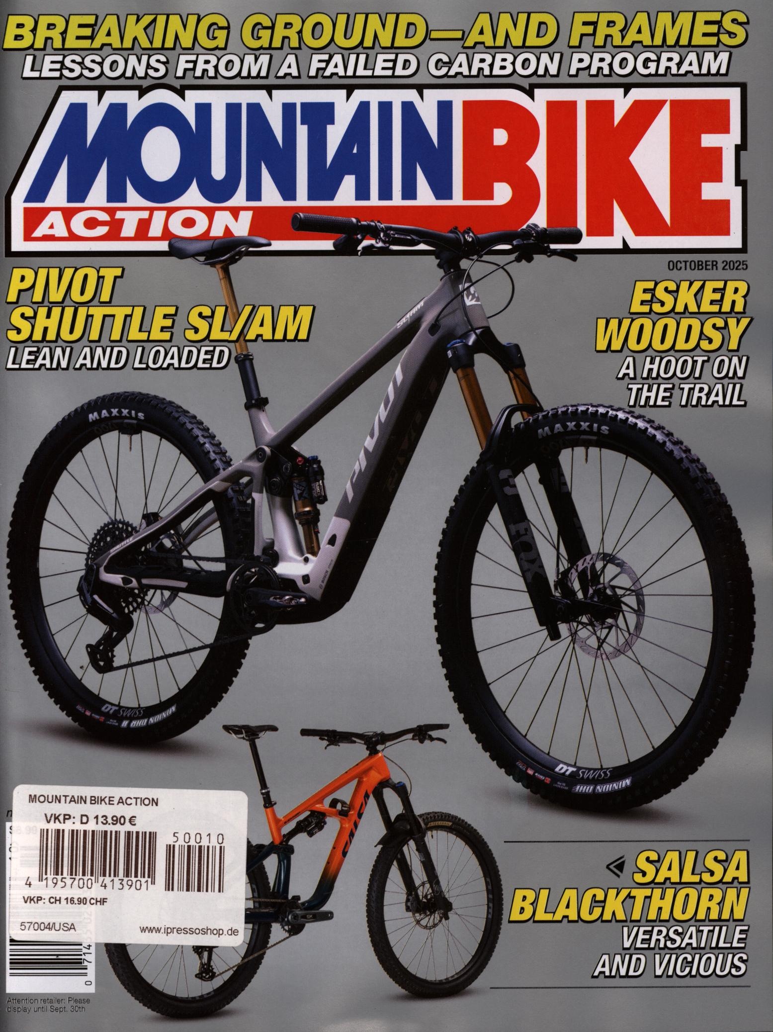 MOUNTAIN BIKE ACTION 10/2025