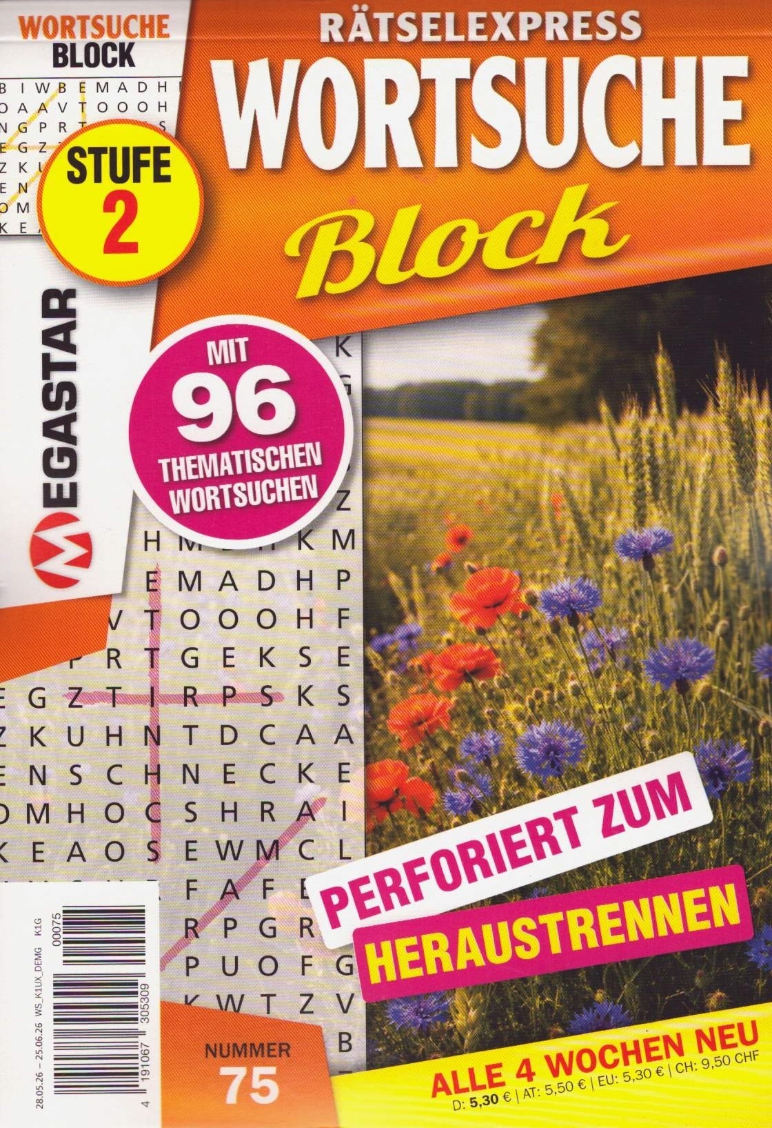 Rätselex. Wortsuche Block 75/2026