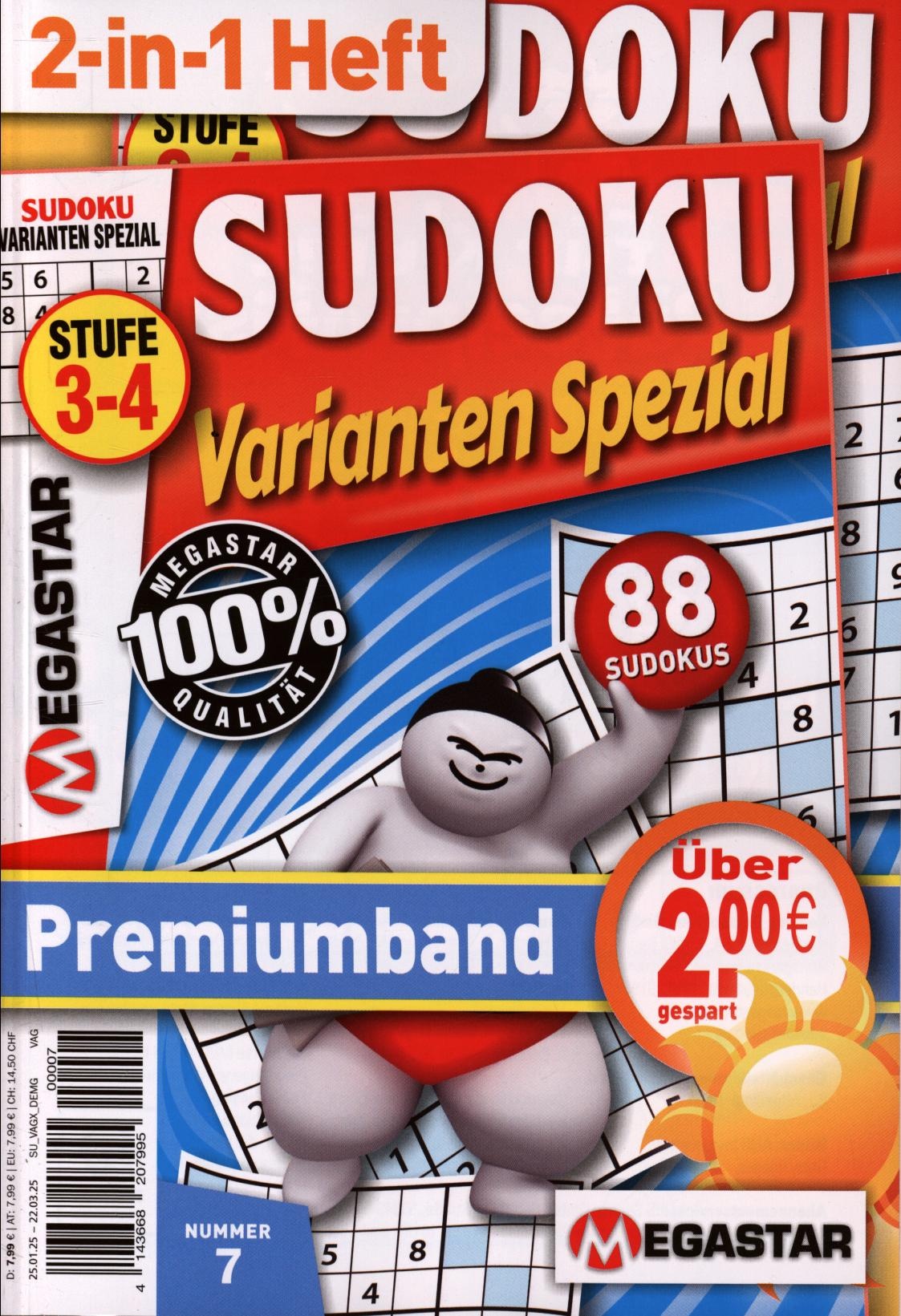 Sudoku Varianten Spezial Premiumband 7/2025