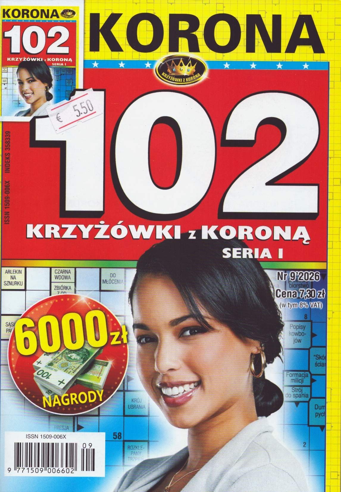 102 KRZYZOWKI Z KORONA 9/2026