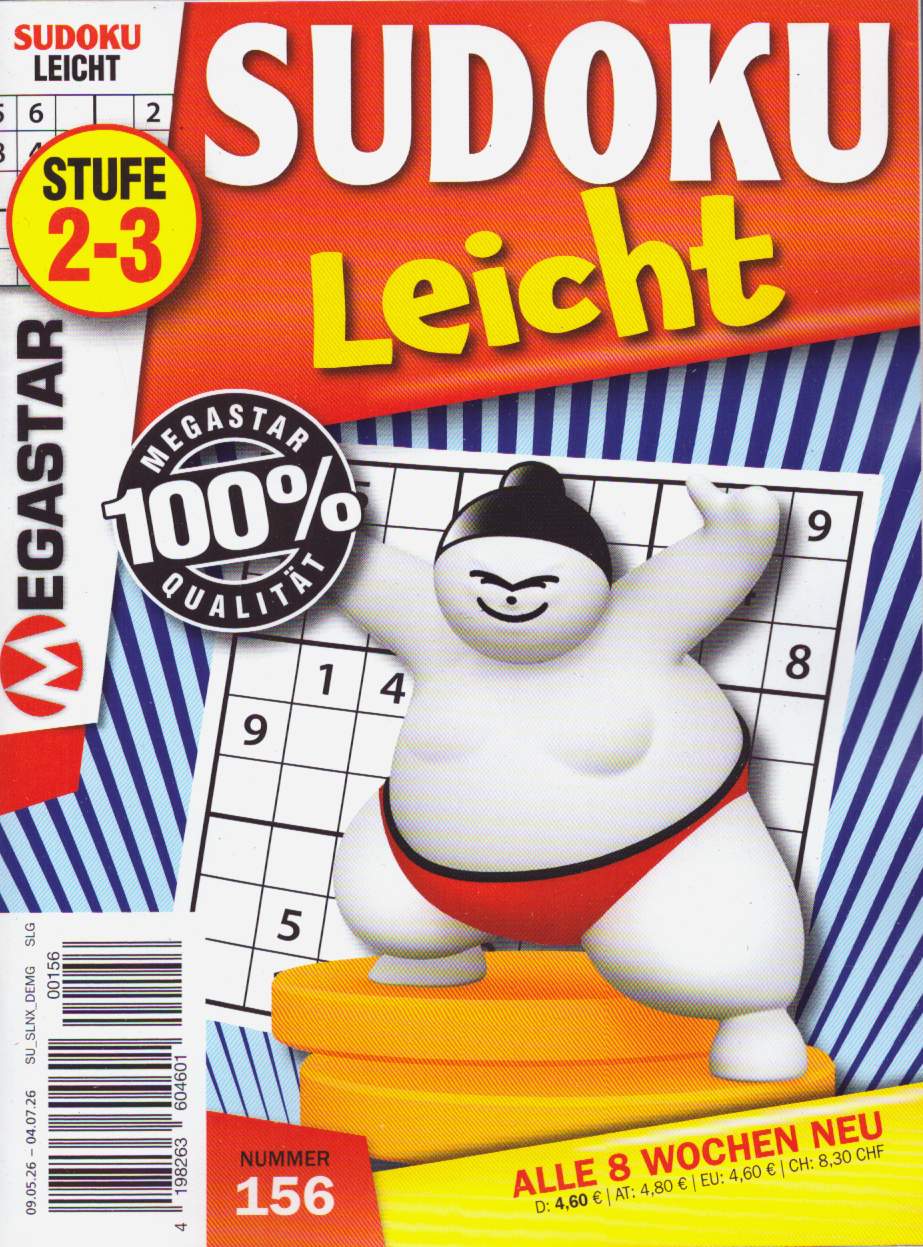 Sudoku Leicht 156/2026