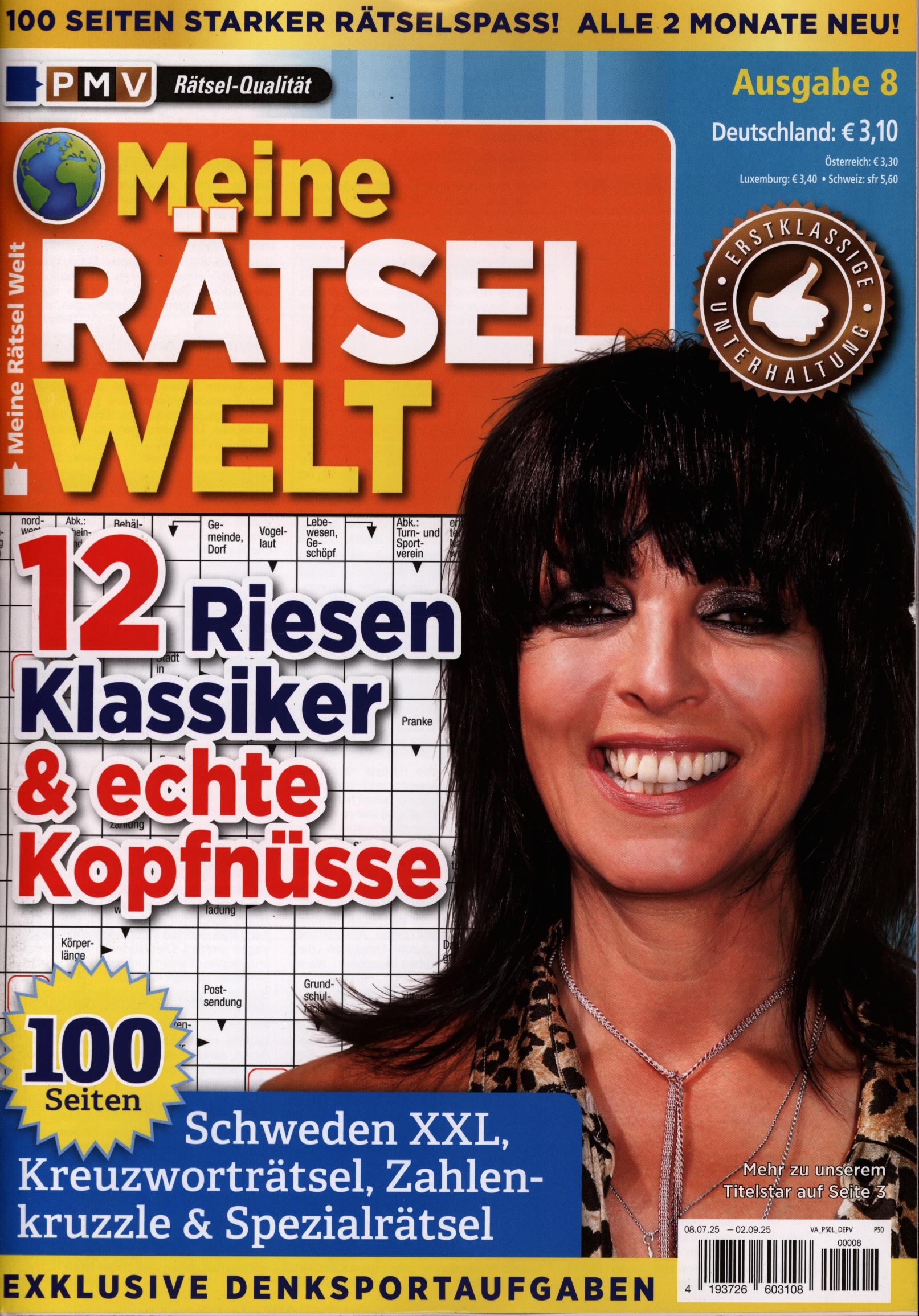 Meine Rätsel Welt 8/2025