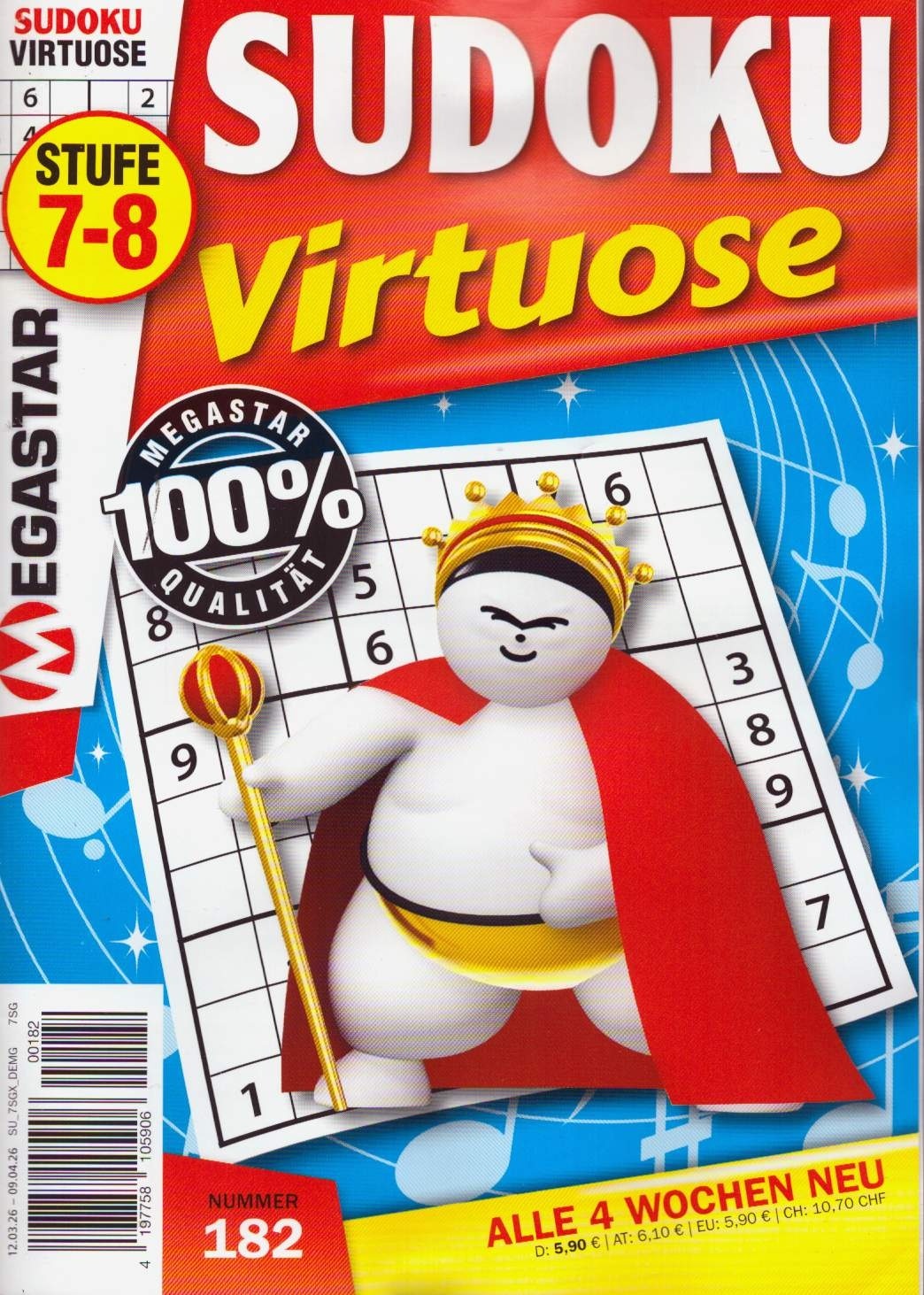 Sudoku Virtuose 182/2026