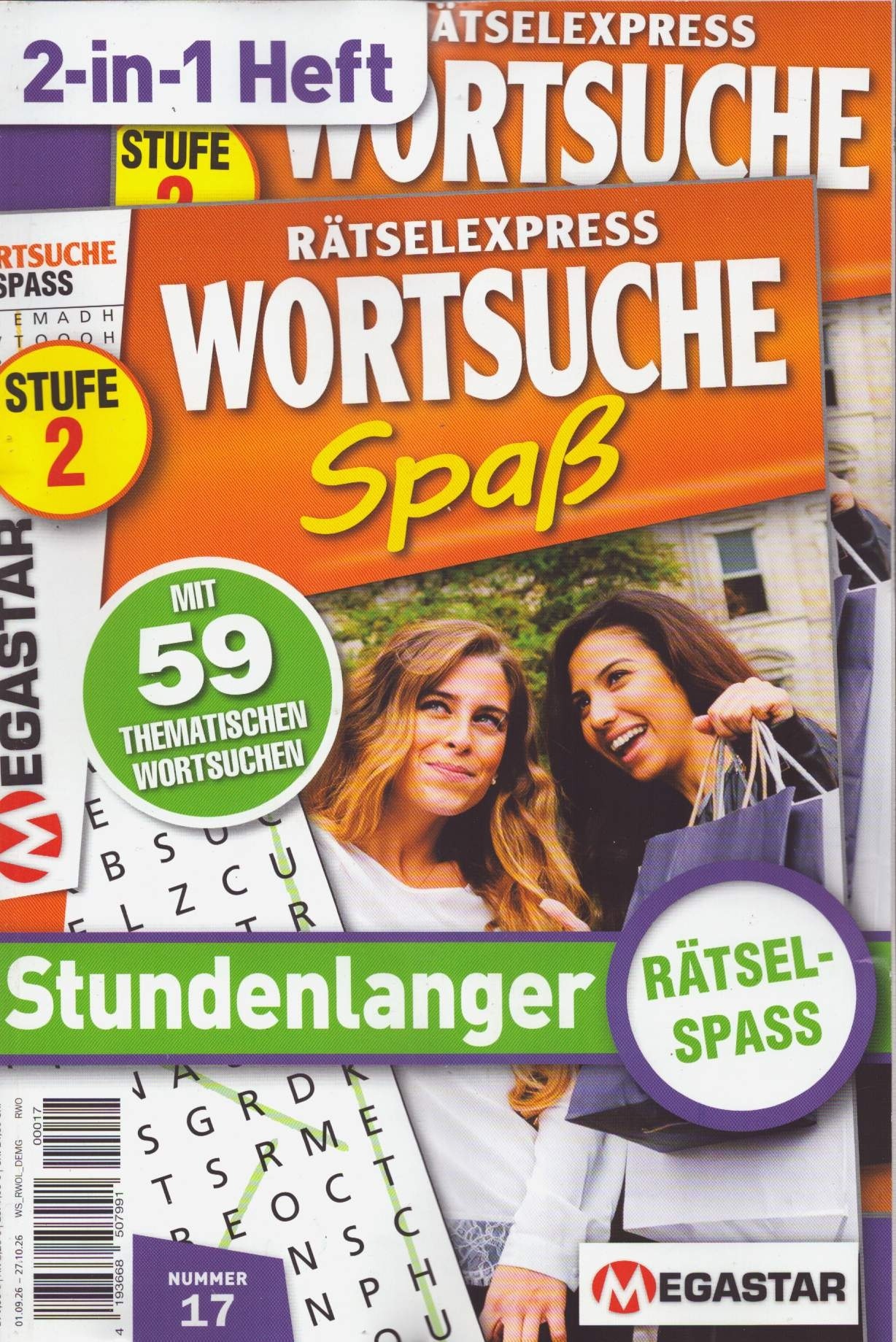 Rätselexpress Wortsuche Spaß Premiumband 17/2026