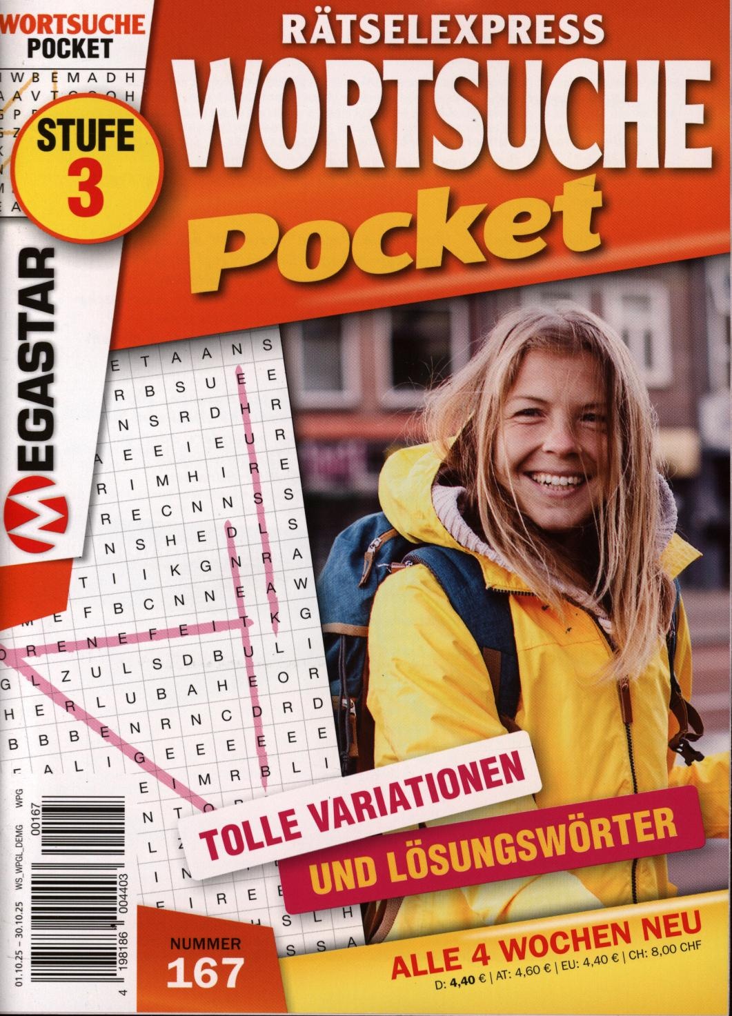 Rätselex. Wortsuche Pocket 167/2025
