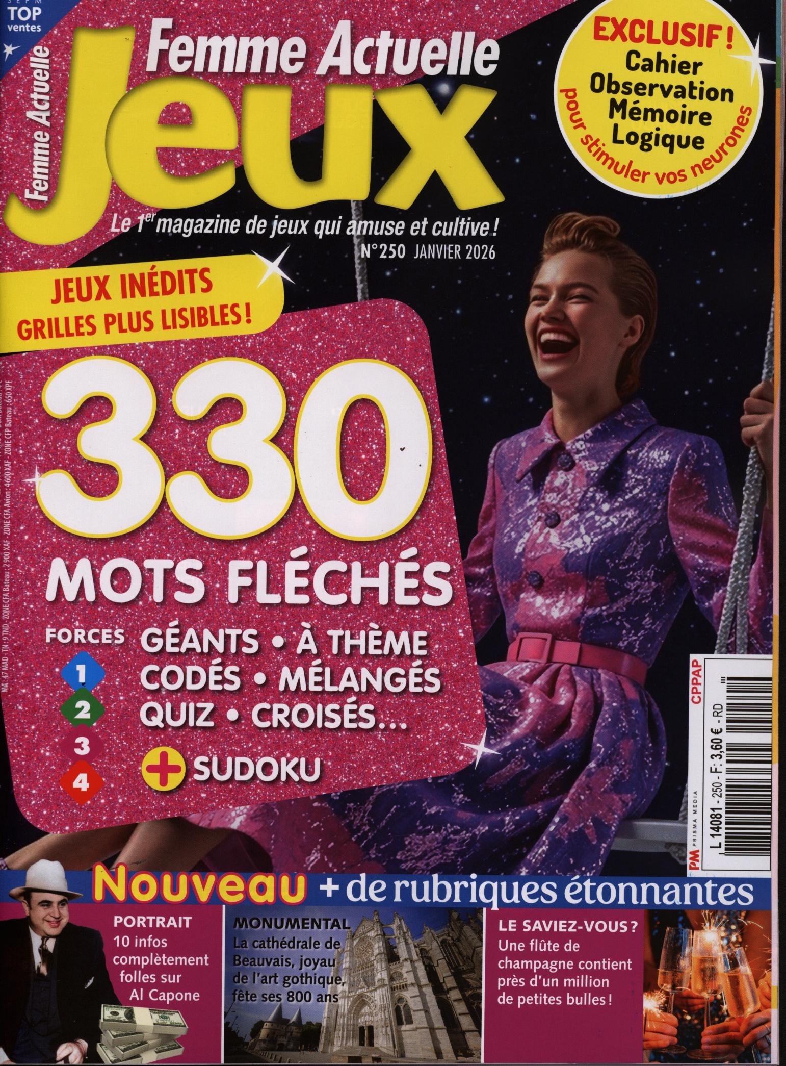 Femme Actuelle Jeux 250/2025
