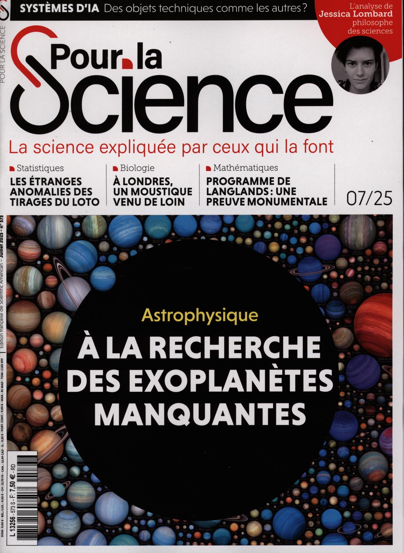 POUR LA SCIENCE 573/2025