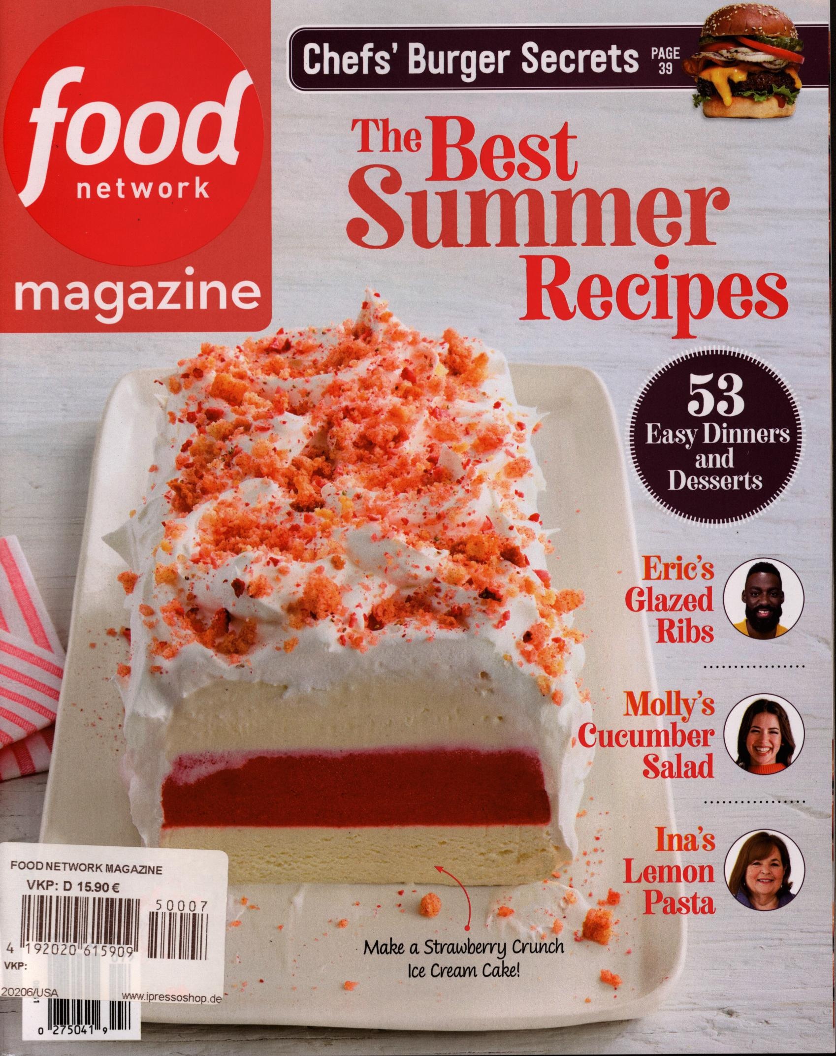 food network magazine 7/2025