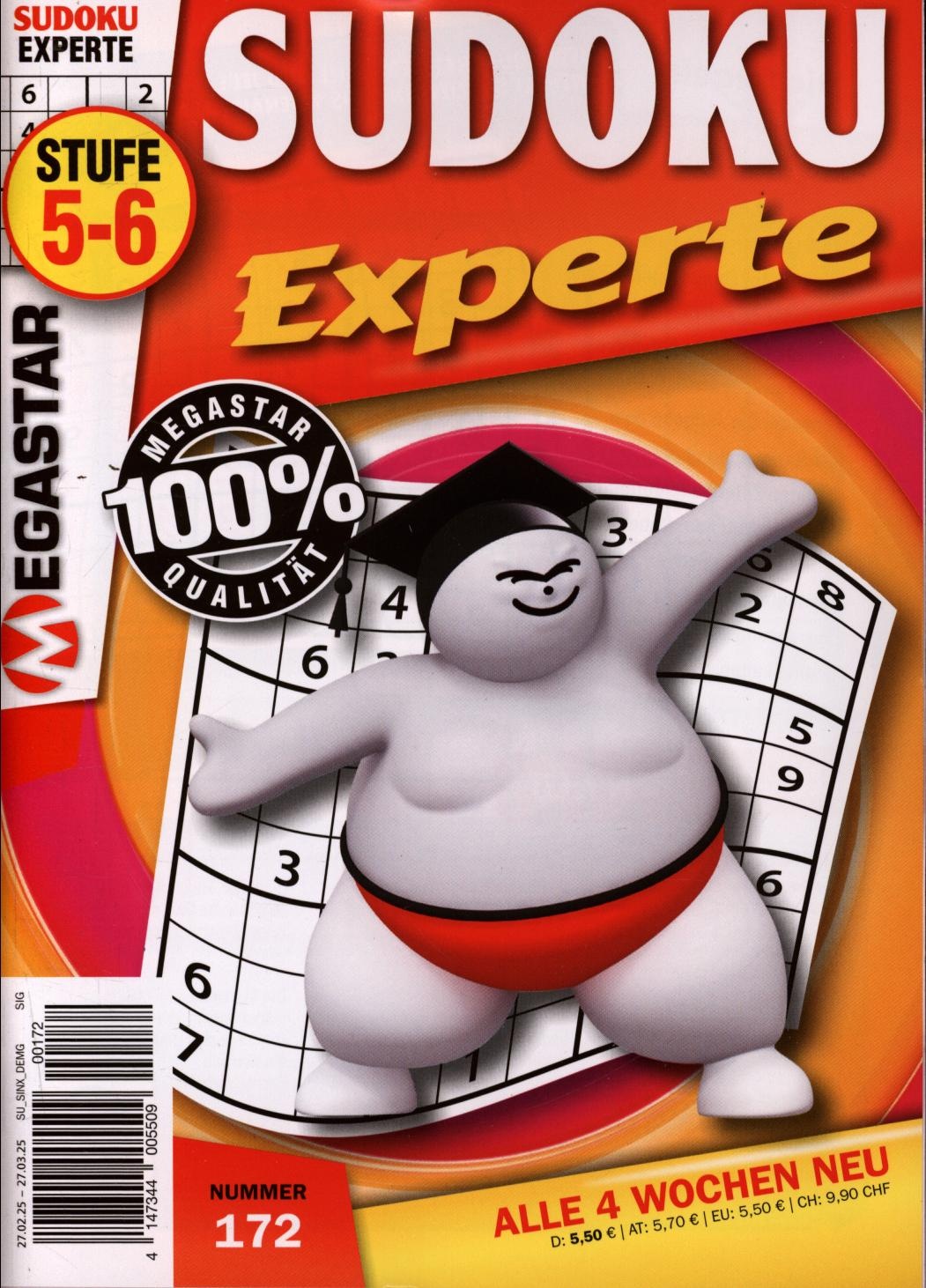 Sudoku Experte 172/2025