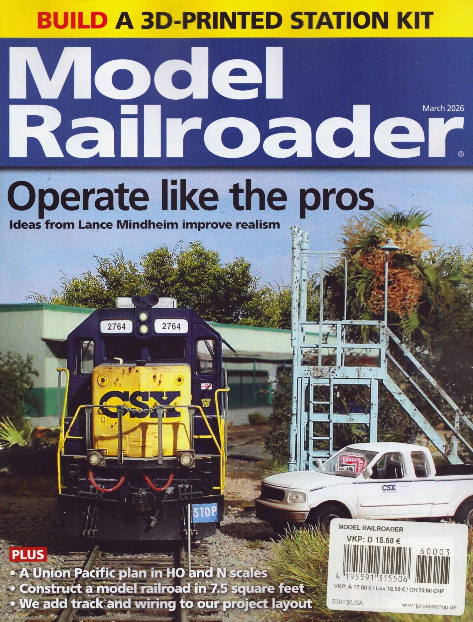 Model Railroader 3/2026