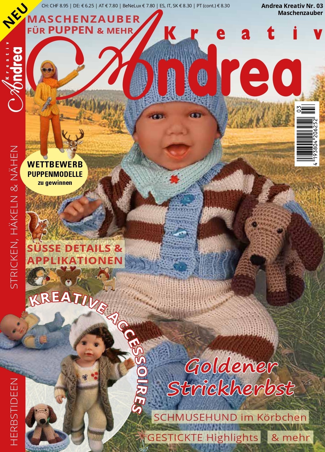 Andrea Kreativ Puppenmode (DE) ePaper 3/2025