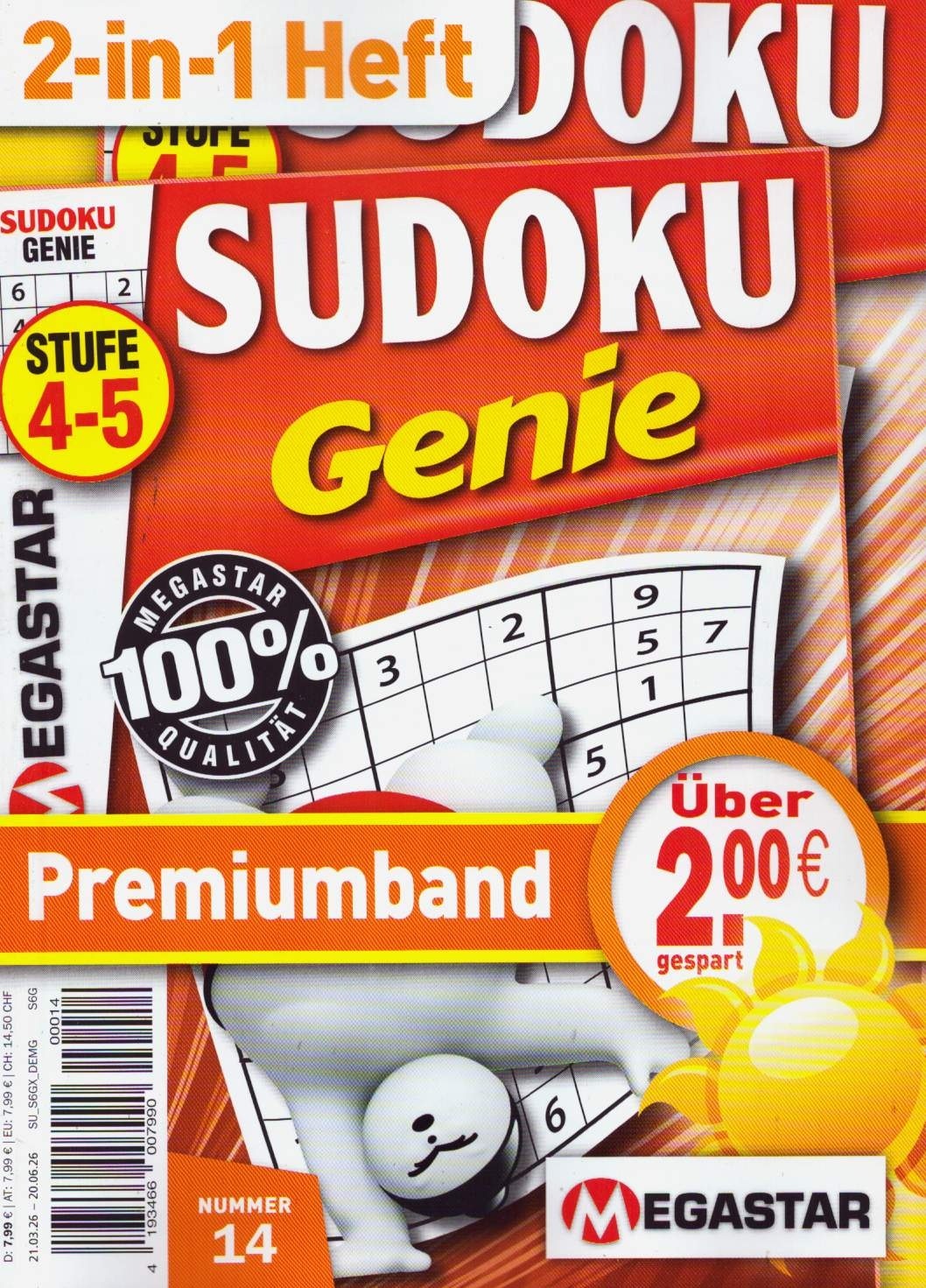 Sudoku Genie Premiumband 14/2026