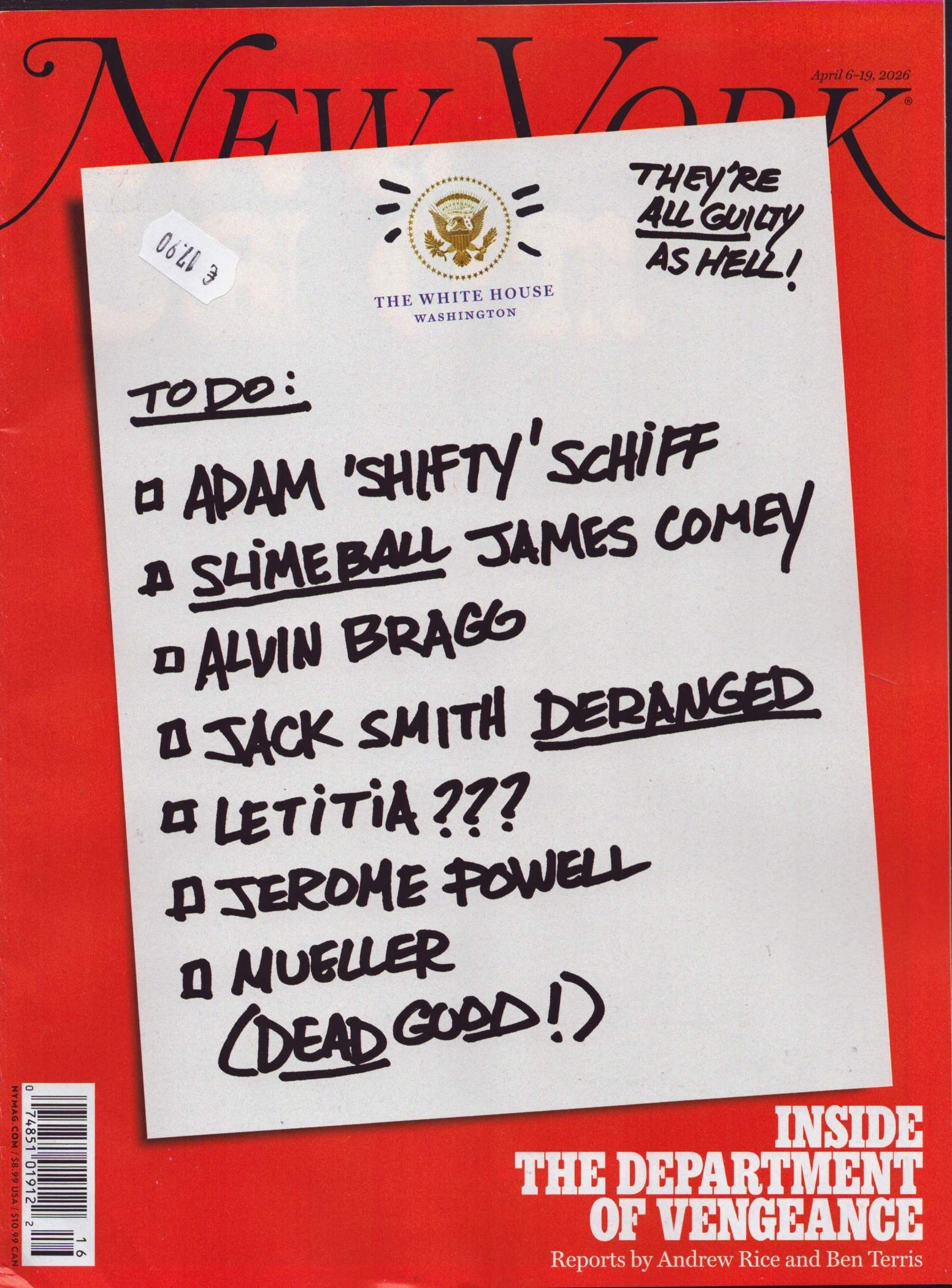 NEW YORK MAGAZINE 16/2026