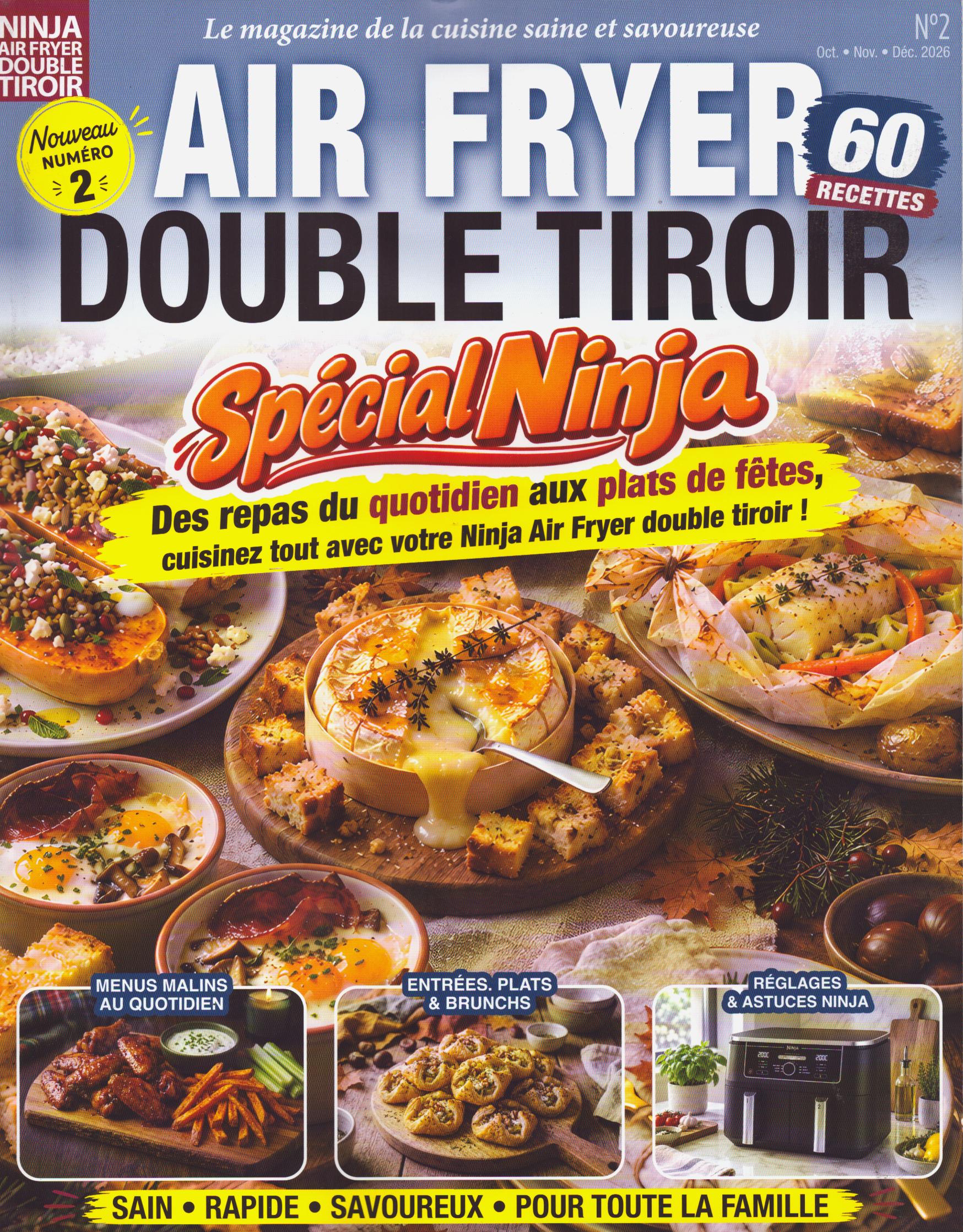AIR FRYER DOUBLE TIROIR 2/2026