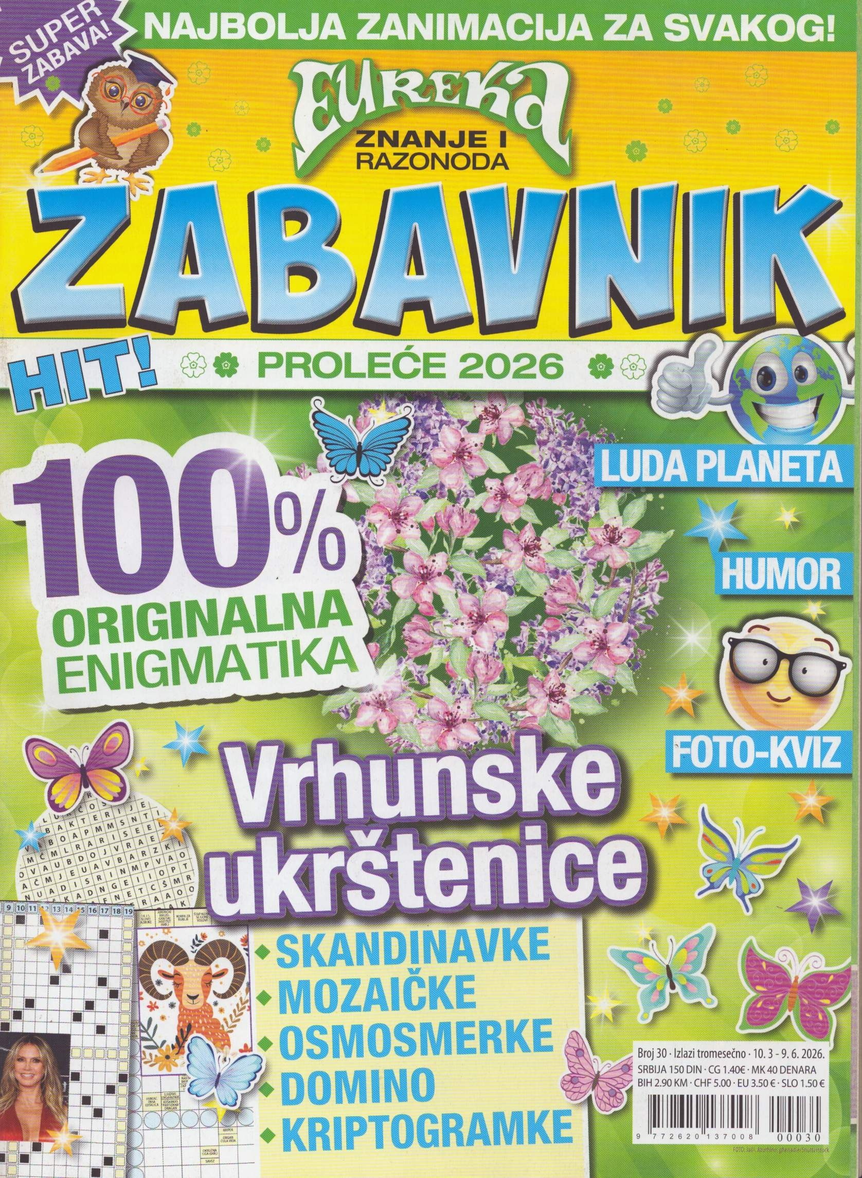 EUREKA ZABAVNIK 30/2026