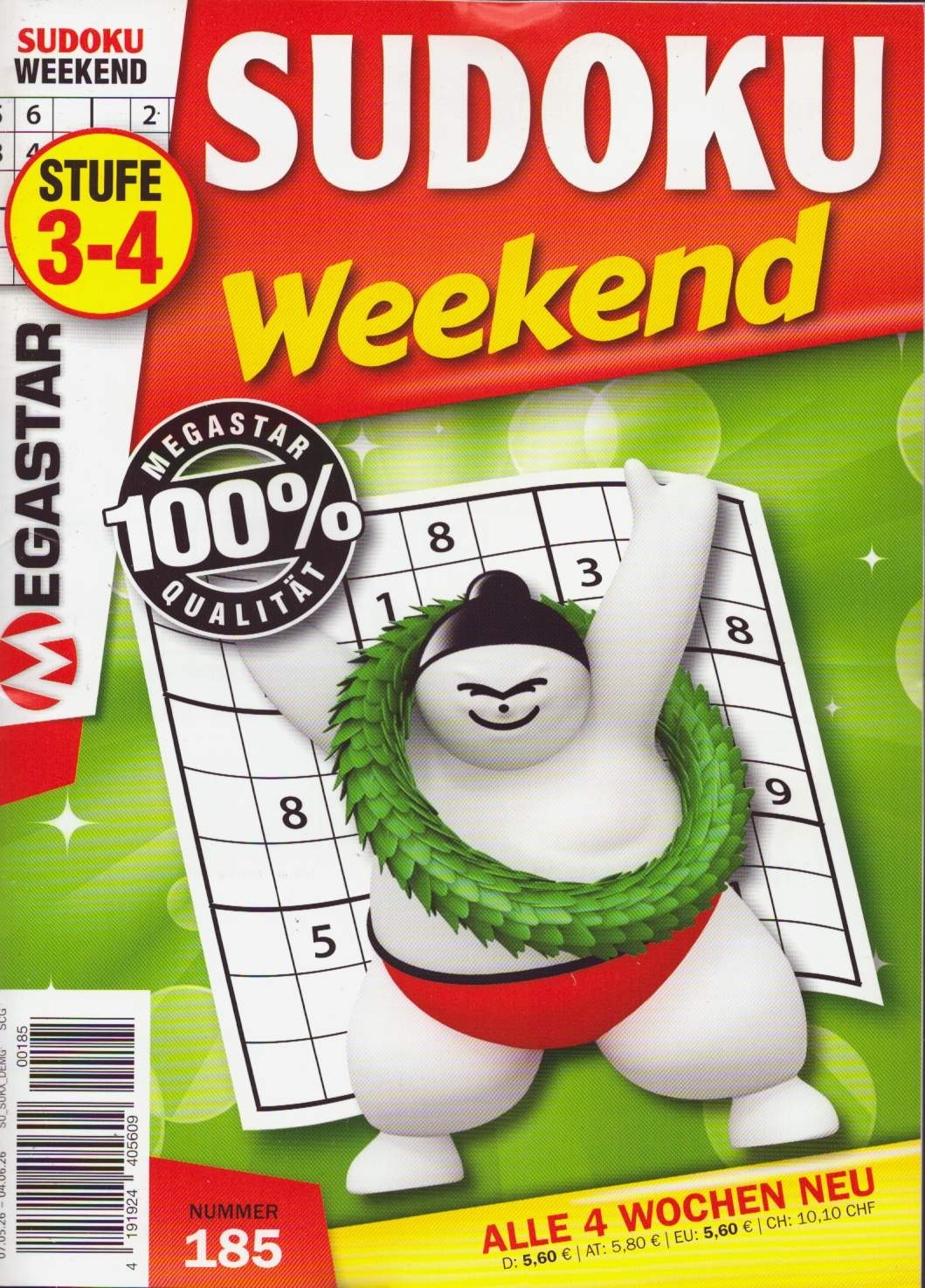 Sudoku Weekend 185/2026