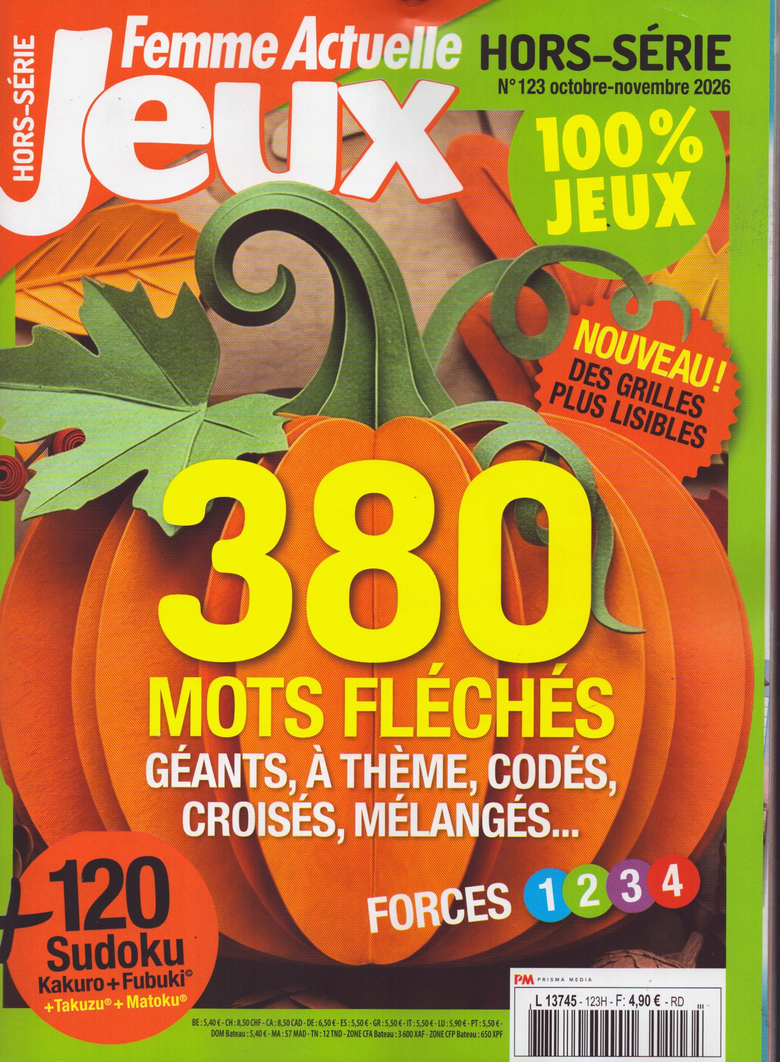 Femme Actuelle JEUX H.S. 123/2026